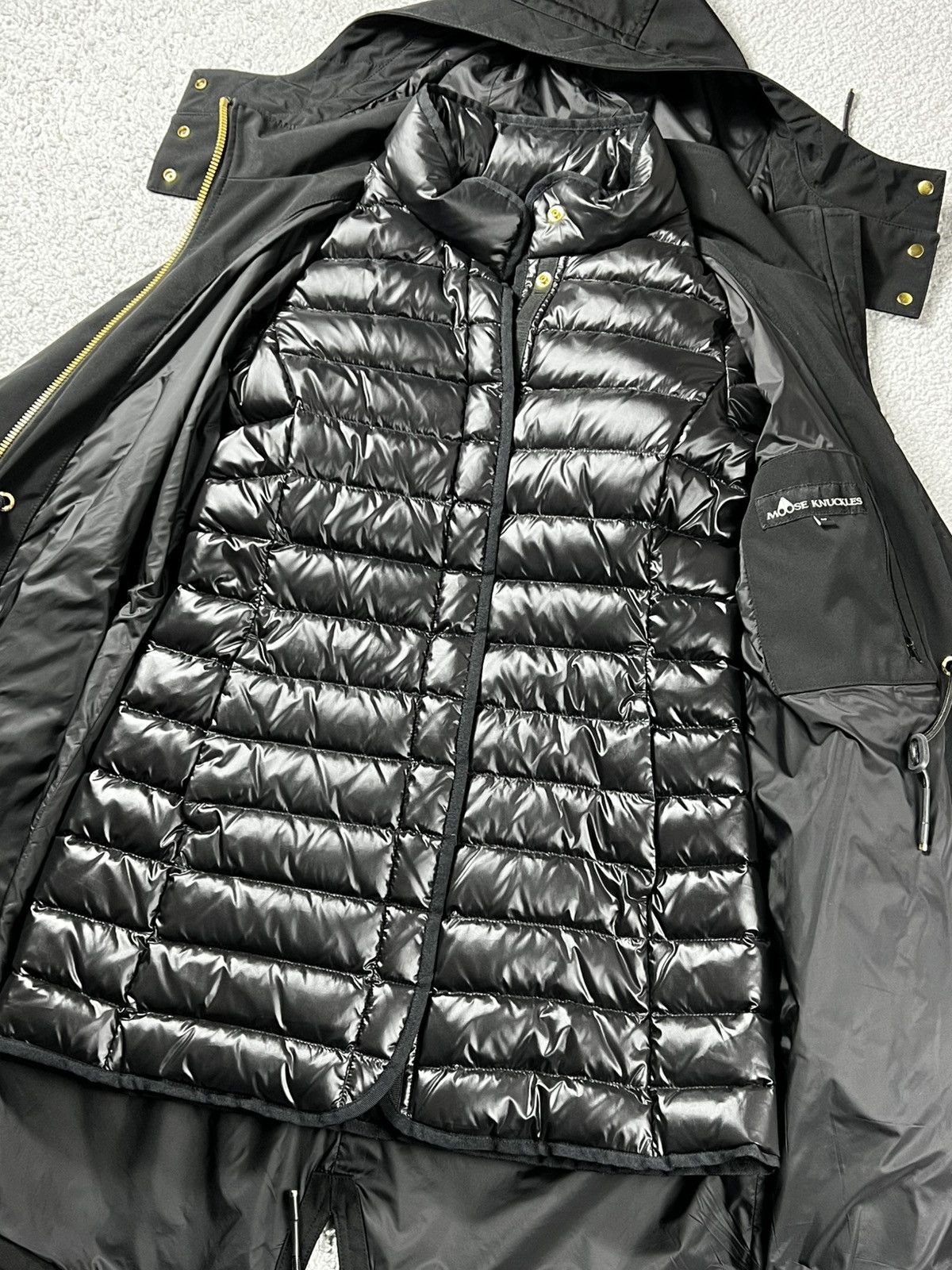 Moose Knuckles Moose Knuckles 2 in 1 Black Parka Size S Size S / US 4 / IT 40 - 6 Thumbnail