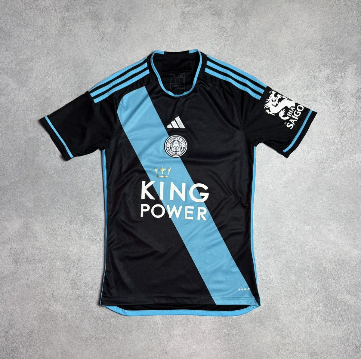 Adidas Leicester City 2023 2024 Away Football Soccer Jersey Adidas Size US S / EU 44-46 / 1 - 1 Thumbnail
