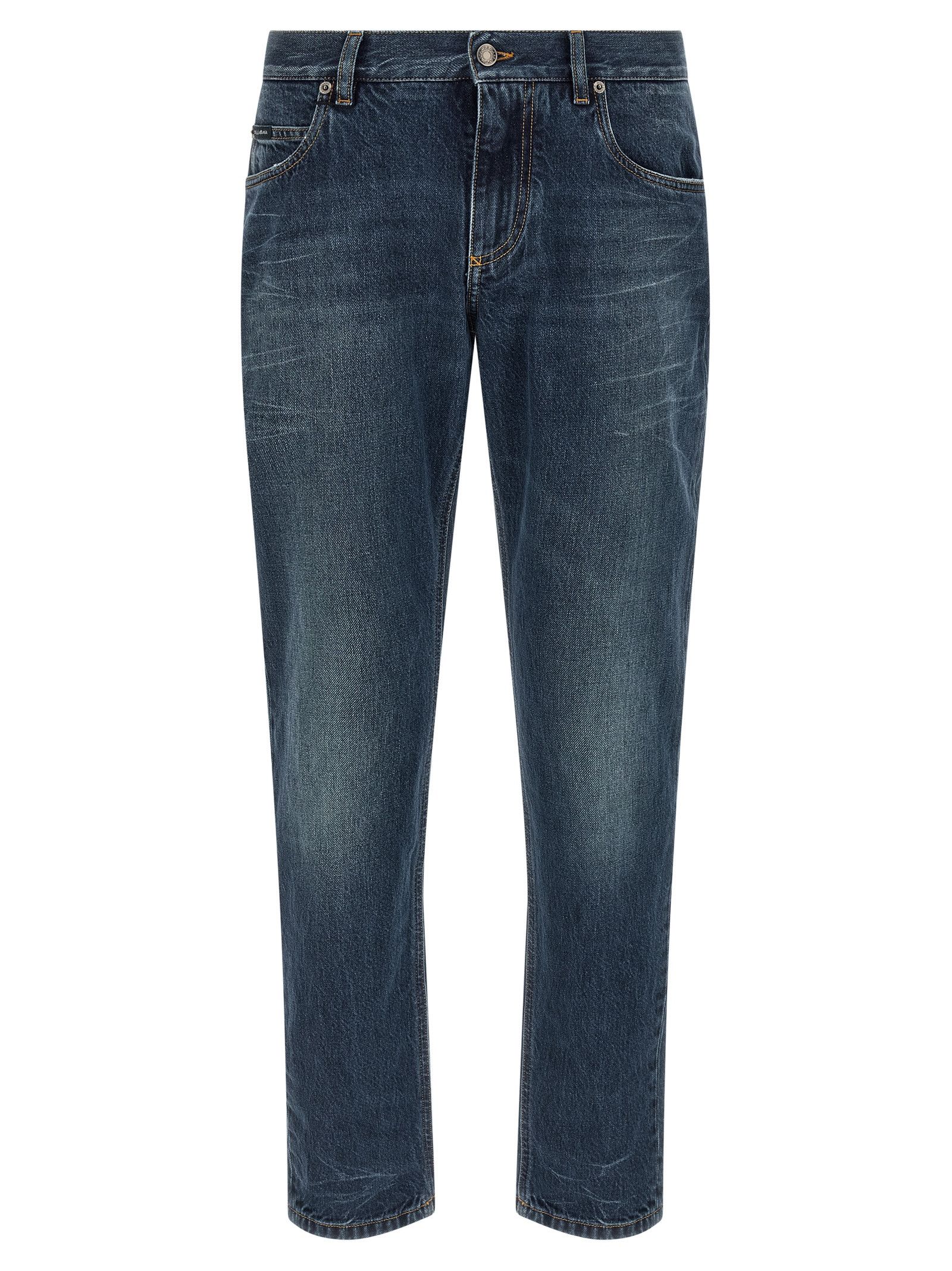 Dolce & Gabbana Logo Embroidery Jeans Size US 32 / EU 48 - 1 Thumbnail