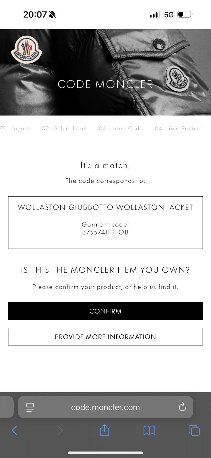 Moncler Moncler Wollaston Jacket Size US L / EU 52-54 / 3 - 23 Thumbnail
