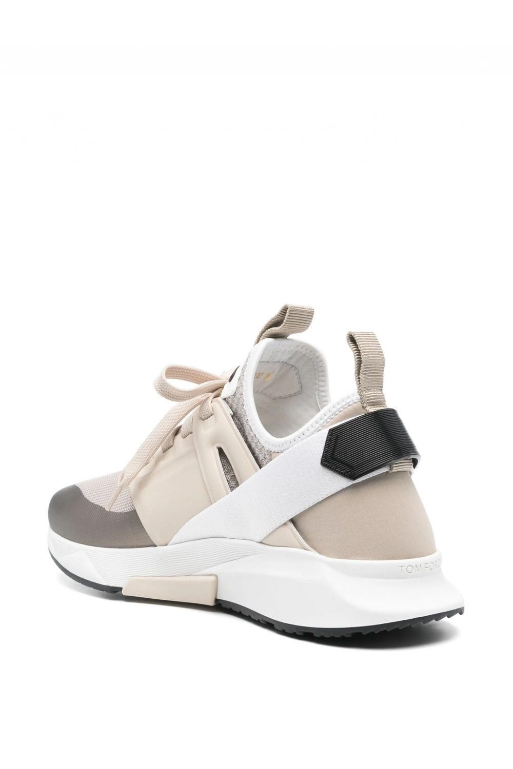 Tom Ford o1sndg0126 Size: 8 TF / Jago Low-Top Sneakers in Beige Size US 8 / EU 41 - 3 Thumbnail