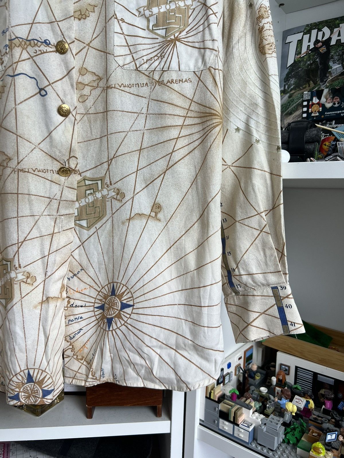 Escada × Escada Sport × Vintage Vintage y2k Escada Sport all over print shirt L designer 90s Size US L / EU 52-54 / 3 - 5 Thumbnail