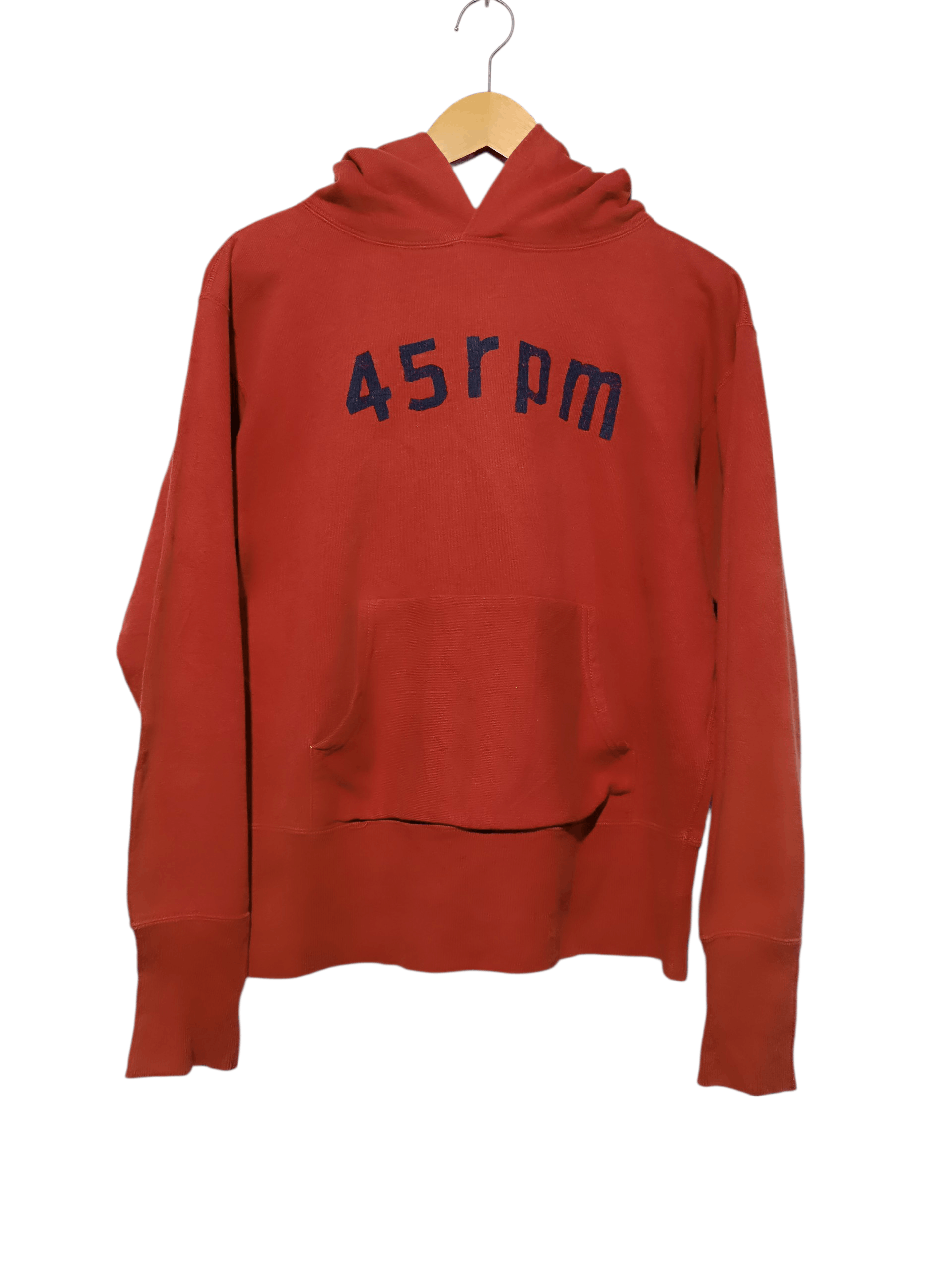45rpm Vintage 45rpm Hoodie Sweater Size US S / EU 44-46 / 1 - 1 Thumbnail