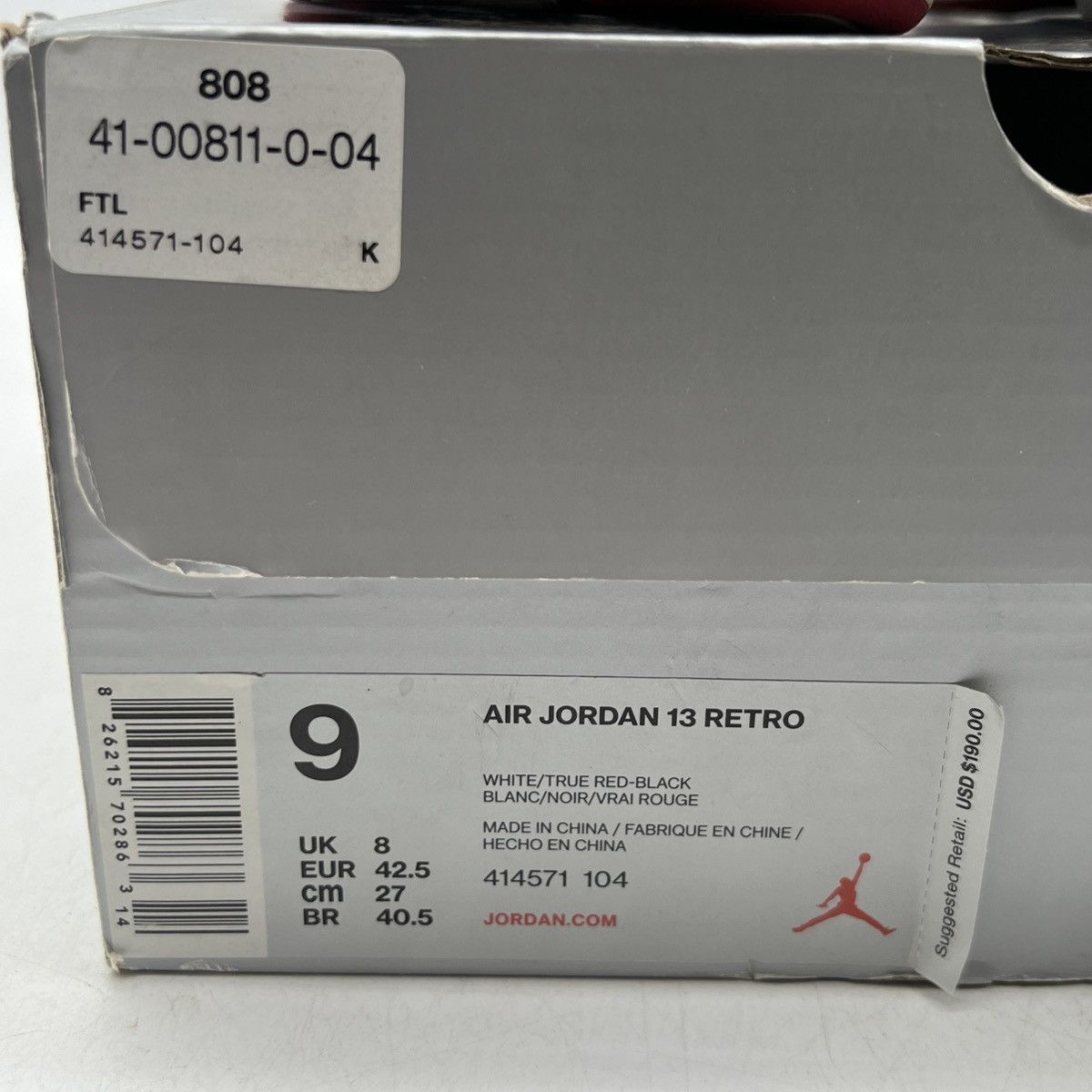 Jordan Brand Air Jordan 13 he got game Size US 9 / EU 42 - 6 Thumbnail
