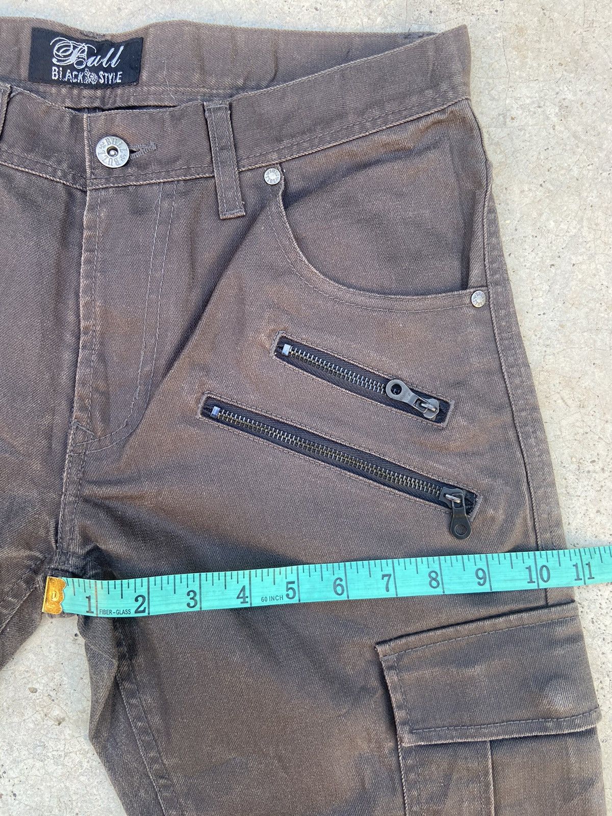 PPFM Bulls Black Style cargo pants lgb Size US 32 / EU 48 - 15 Thumbnail