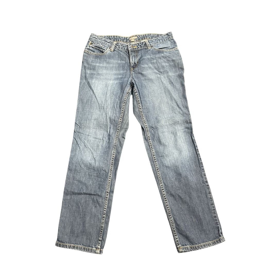 J. Jill Denim Jeans Relaxed Fit Medium Wash Classic Straight Size P6 Size 28" / US 6 / IT 42 - 1 Thumbnail