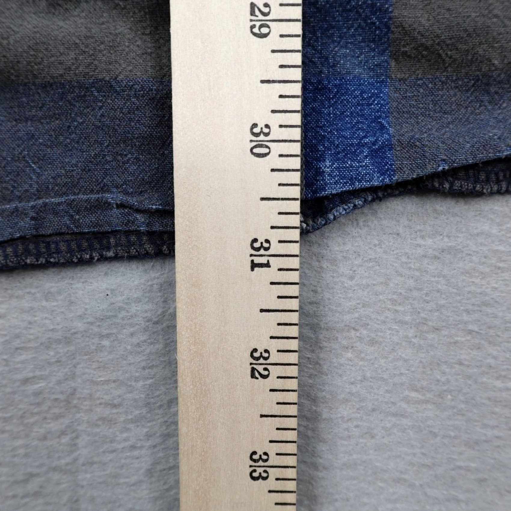 Wrangler VINTAGE Wrangler Shirt Mens XL Blue Gray Plaid Chambray Western Pearl Snap 90s Size US XL / EU 56 / 4 - 5 Thumbnail