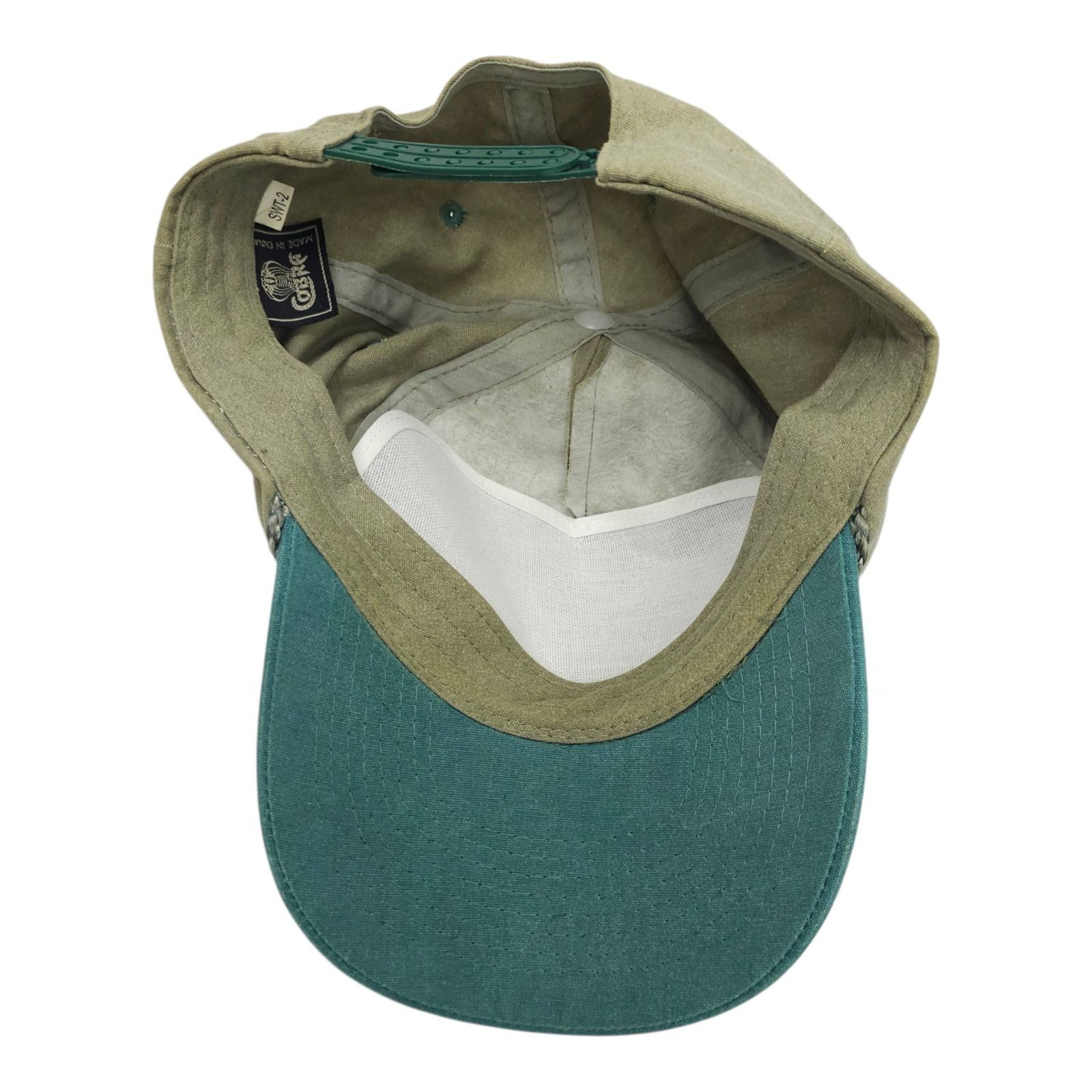 Cobra Wrangler Cap Snapback Hat Vintage 90s Cord Rope Canvas Skate Size ONE SIZE - 5 Thumbnail