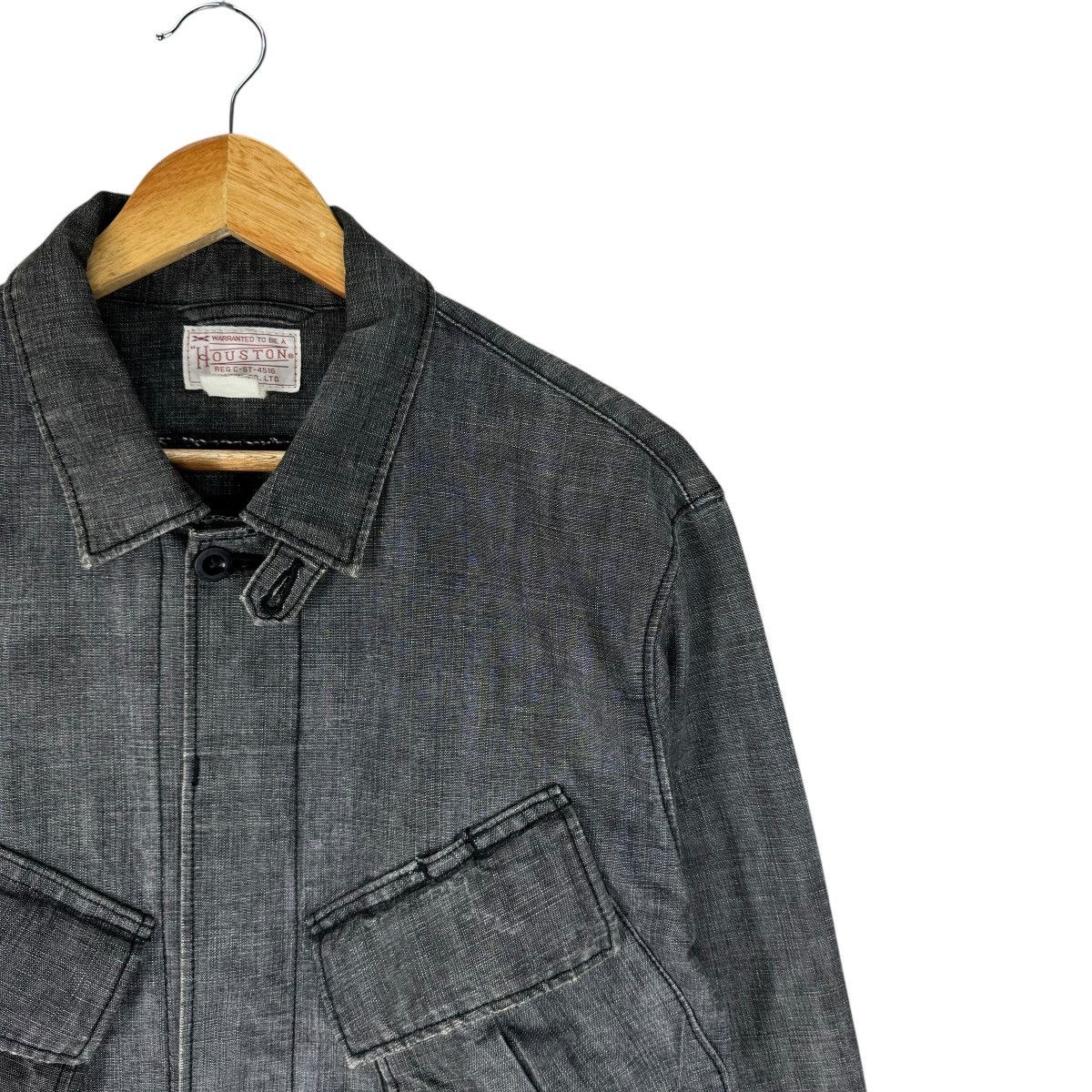 Vintage ☀️HOUSTON RIPSTOP MULTI POCKET POPLIN JACKET Size US L / EU 52-54 / 3 - 3 Thumbnail