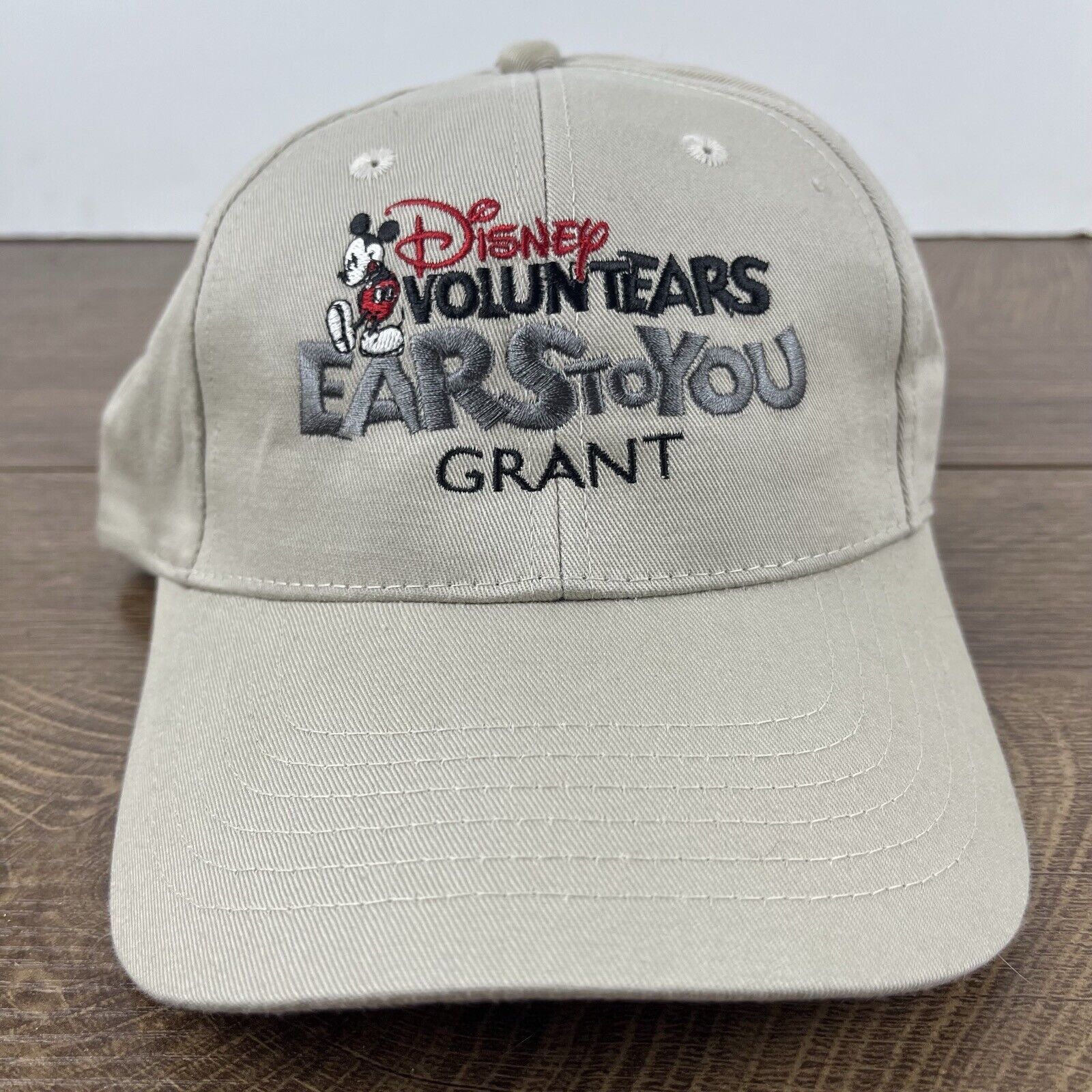 Disney Disney Voluntears Ears Hat Brown Adjustable Hat Brown Tan Ad Size ONE SIZE - 5 Thumbnail