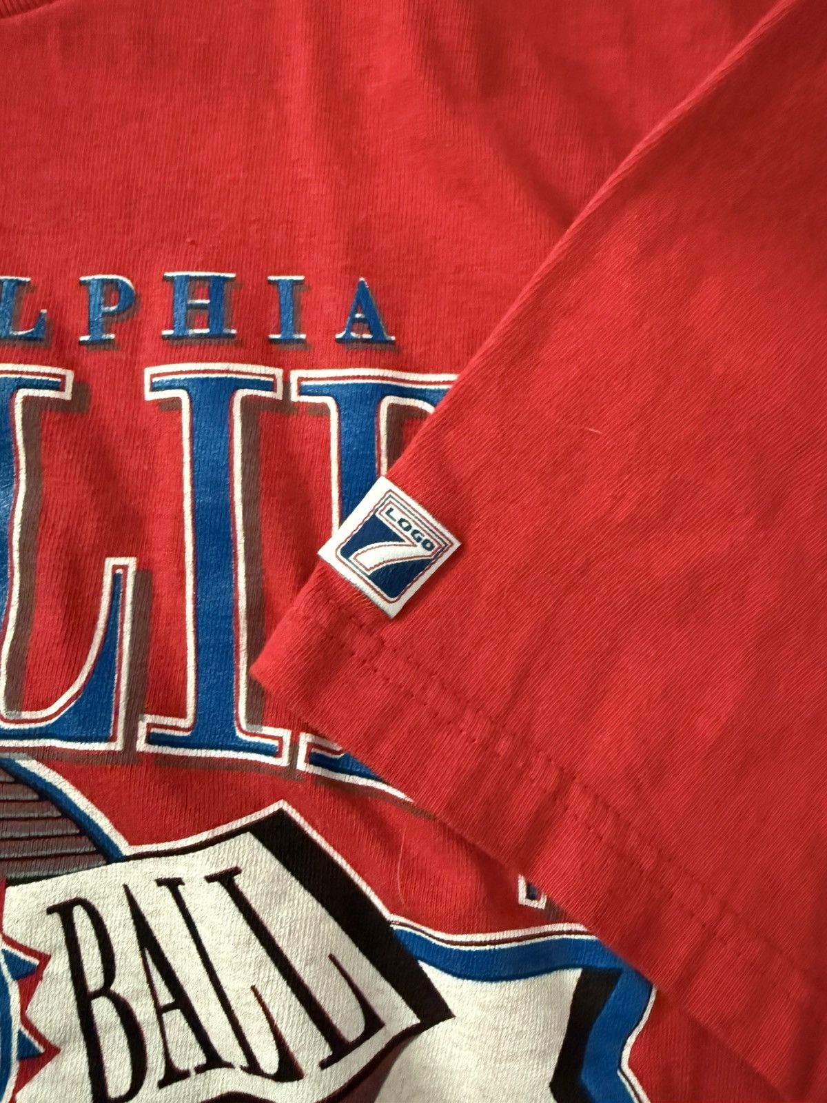 Logo 7 Vintage 1994 Philadelphia Phillies T-shirt Size US XL / EU 56 / 4 - 4 Thumbnail