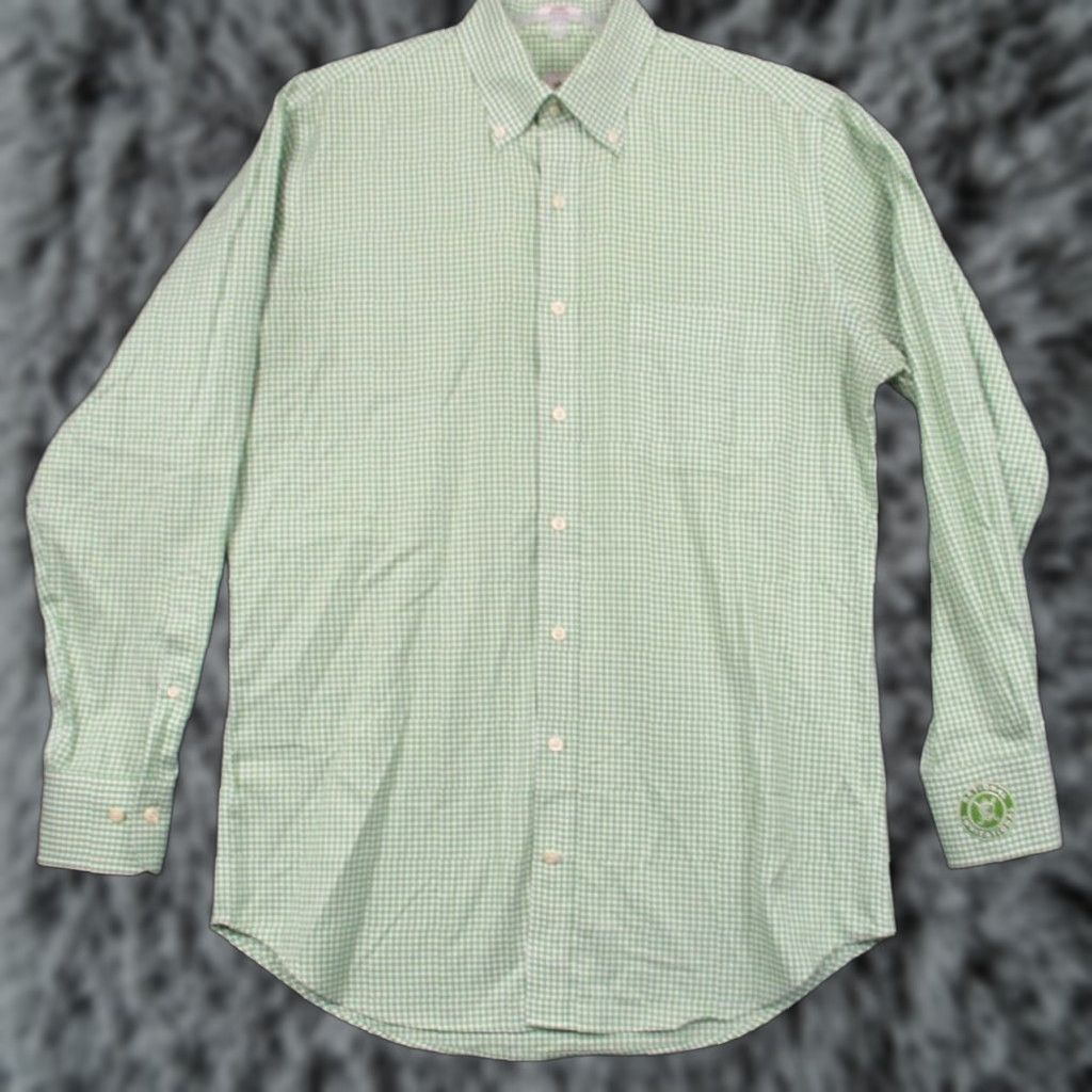 Peter Millar Peter Millar Shirt Medium Nanoluxe Green Plaid National Invitational Golf Shirt Mens Size US M / EU 48-50 / 2 - 1 Thumbnail