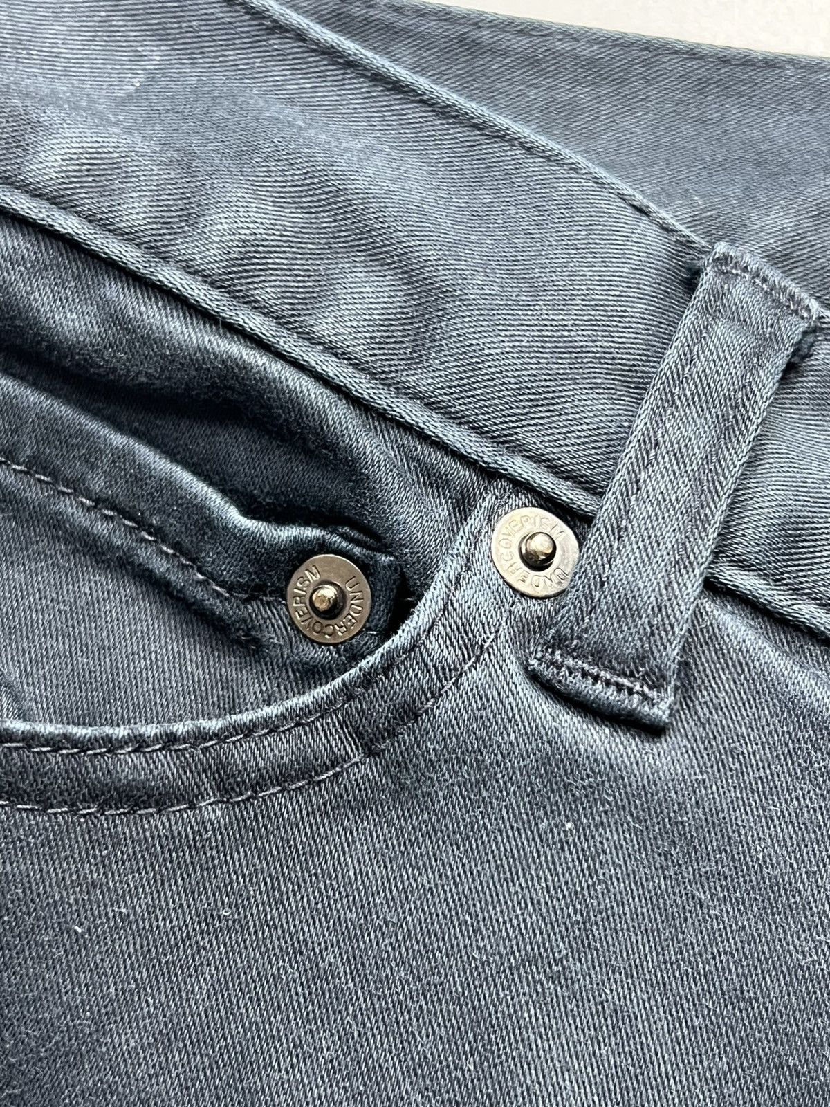 Undercover Undercoverism - AW12 Hem Piping Chino - Pants(Navy BlueDark) Size 30" / US 8 / IT 44 - 11 Thumbnail