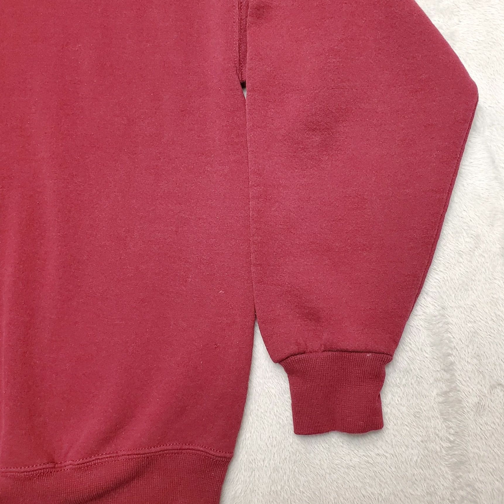 Jerzees VINTAGE Jerzees Sweatshirt Mens XL Red Pullover Crewneck NUBLEND 80s 90s USA USA Mens Regular Size XL Red Crew Neck Cotton Polyester Solid Size US XL / EU 56 / 4 - 4 Thumbnail