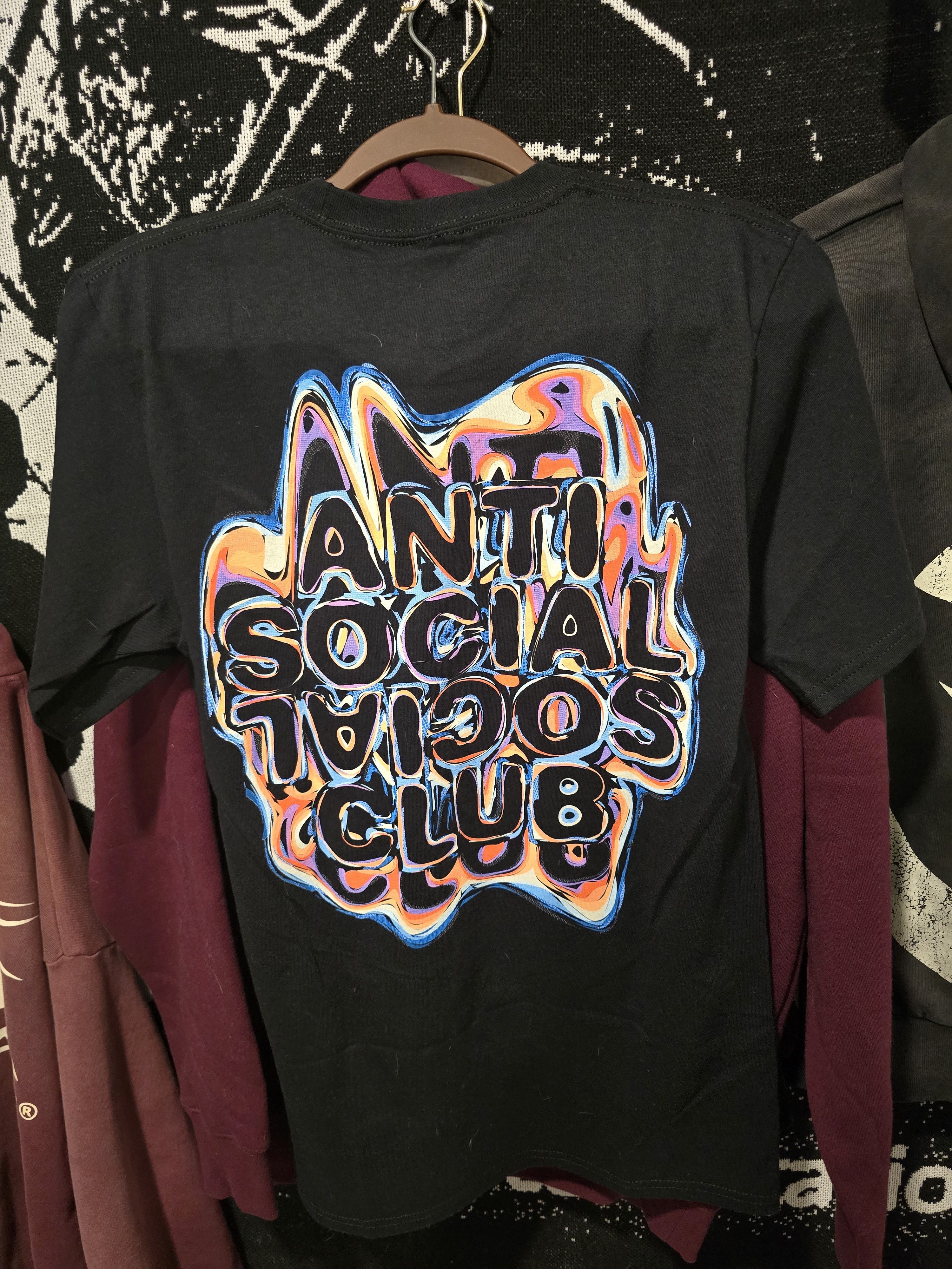 Anti Social Social Club Anti Social Social Club Oil Slick Tee Black Size US S / EU 44-46 / 1 - 1 Thumbnail