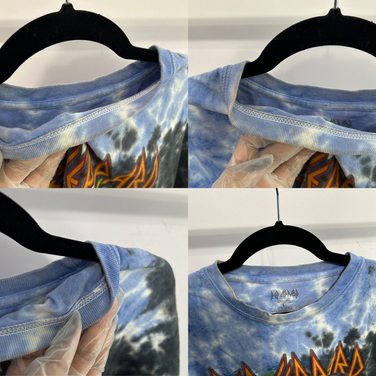 Def Leppard Def Leppard Hysteria Tie Dye Tshirt Size Large - "Wilburn" Size US L / EU 52-54 / 3 - 22 Thumbnail