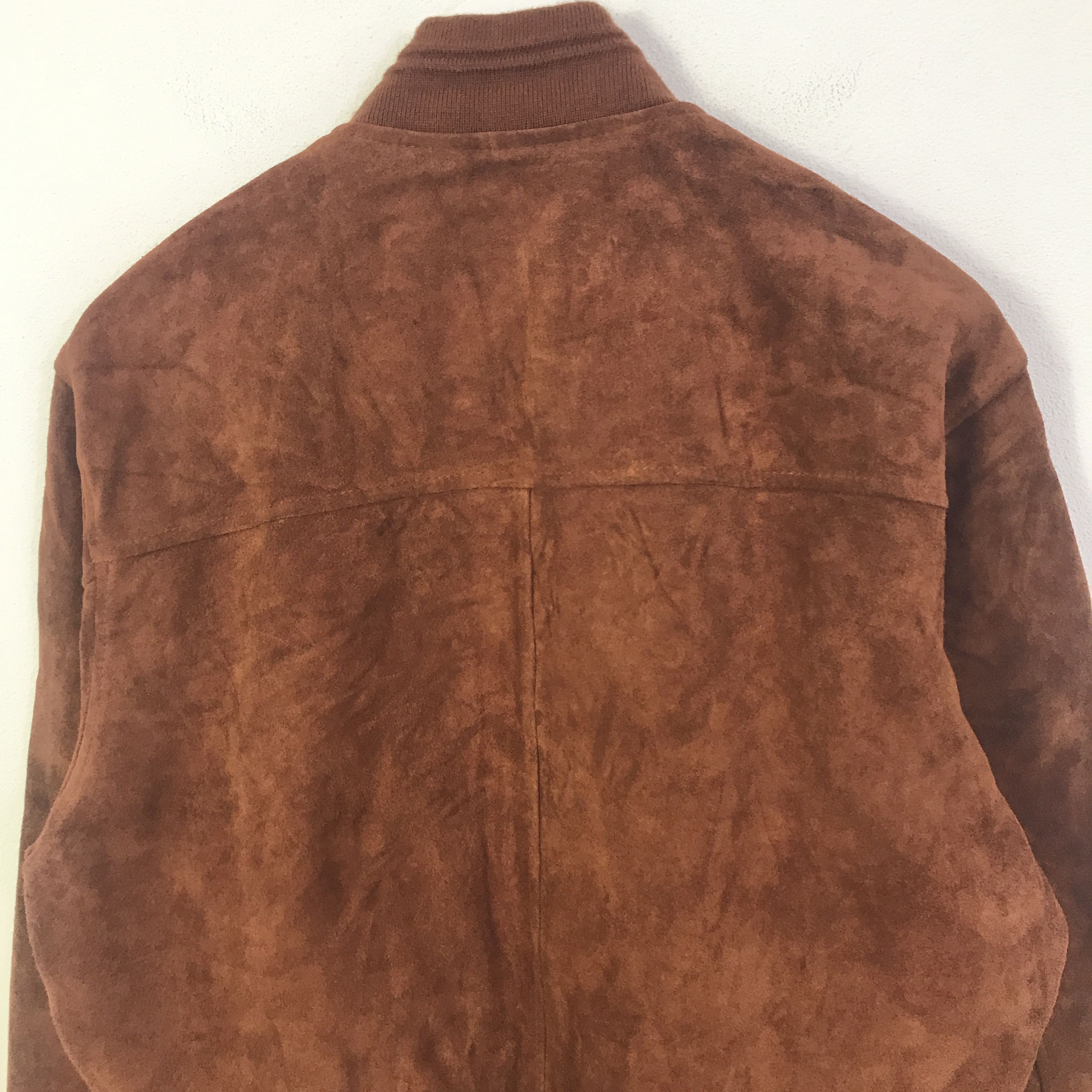 Japanese Brand Vintage seashop leather bomber jacket K85B8 Size US M / EU 48-50 / 2 - 4 Thumbnail