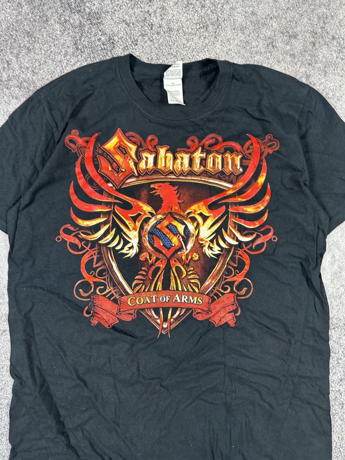 Band Tees Y2K Sabaton Logo T-shirt Casual Streetwear Rare Game Usa M Size US M / EU 48-50 / 2 - 2 Thumbnail