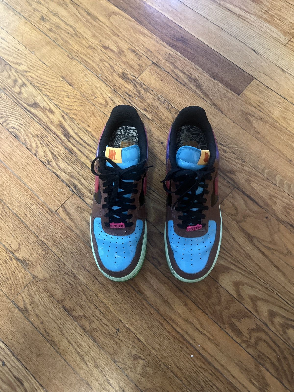 Nike × Undefeated Undftd AF1s Size US 12 / EU 45 - 3 Thumbnail