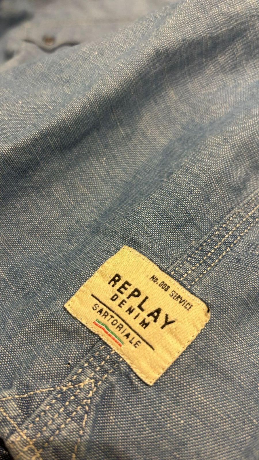 Replay Replay x Atalanta Denim Jacket Size US L / EU 52-54 / 3 - 5 Thumbnail