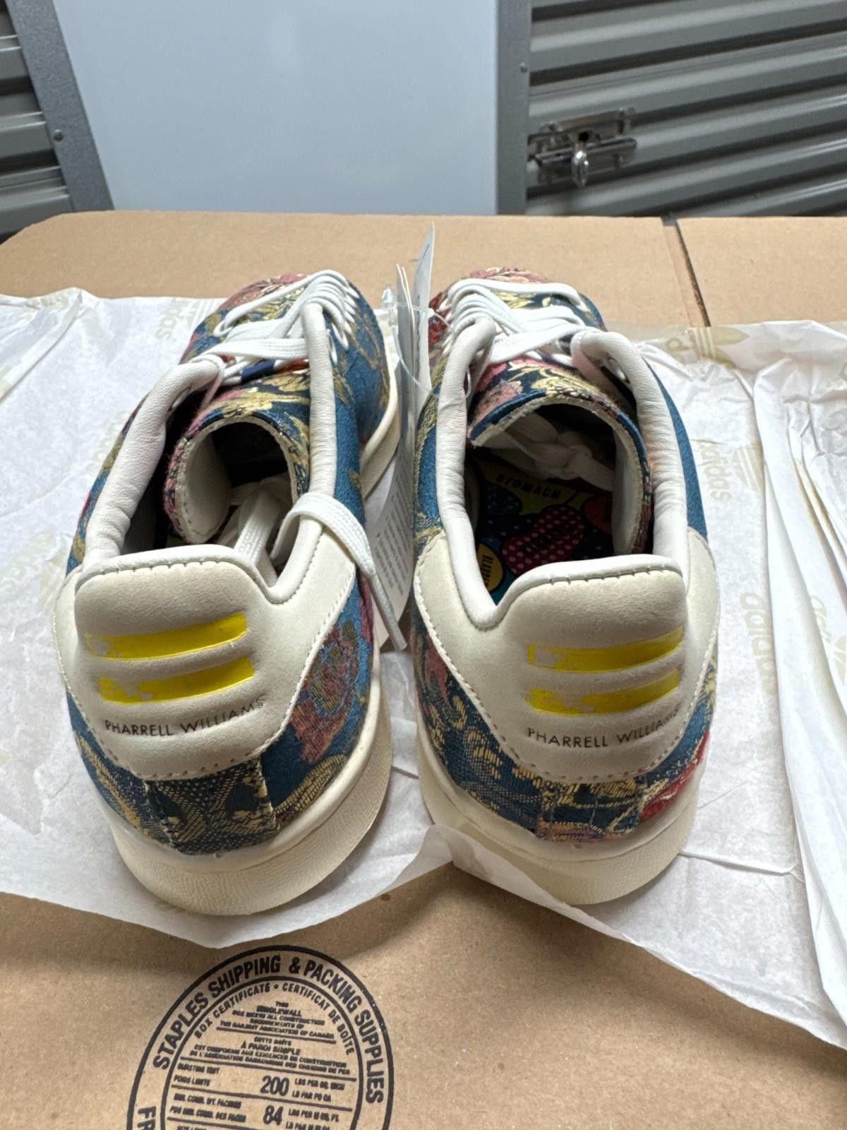 Adidas Adidas Pharrell Williams x Stan Smith Jacquard Size 5.5 Size US 5.5 / EU 38 - 3 Thumbnail