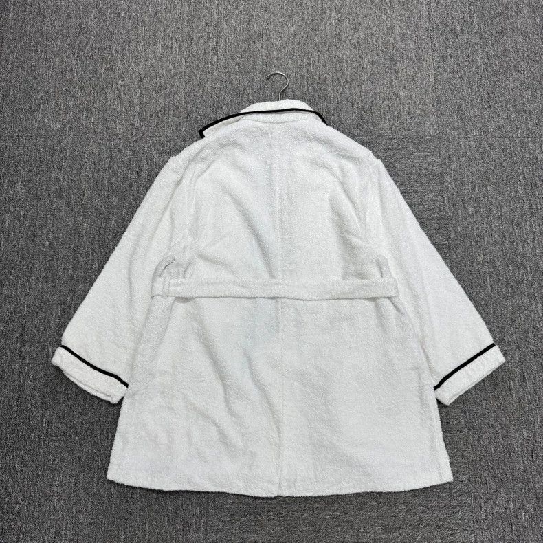 Prada Prada Triangle logo bathrobe jacket 2502-Nextarrow Size US S / EU 44-46 / 1 - 4 Thumbnail