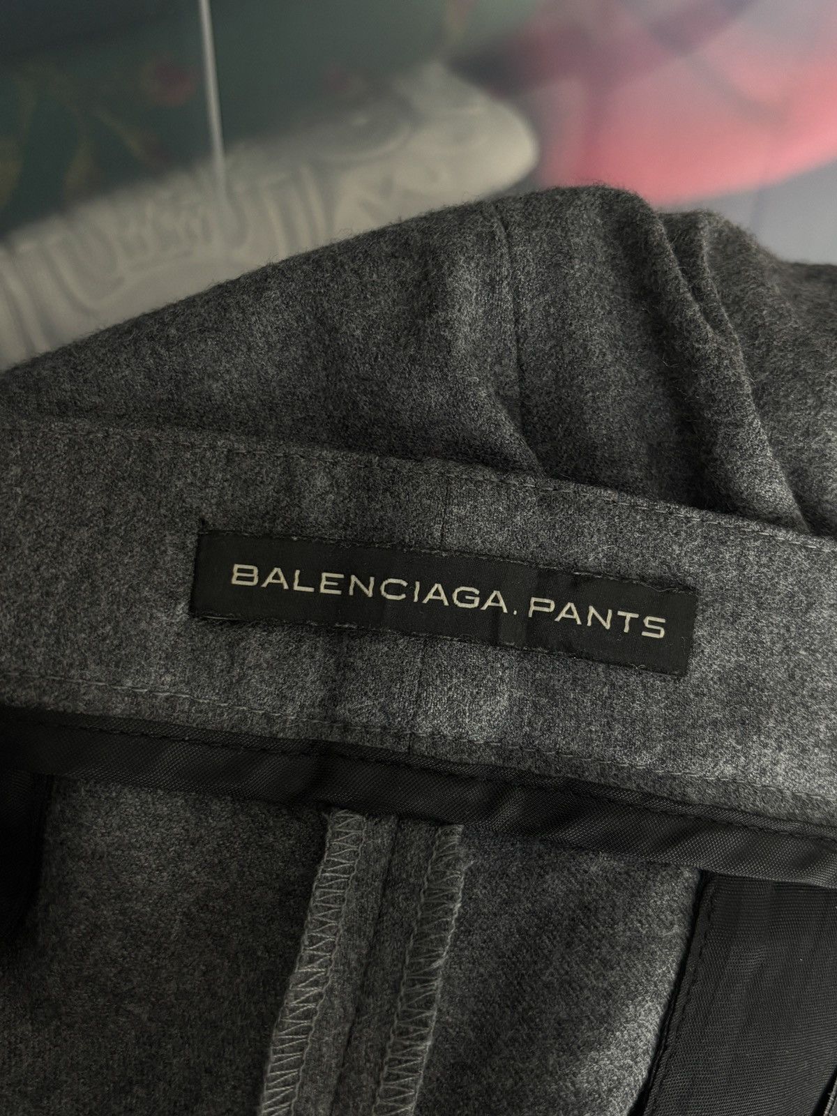 Balenciaga Balenciaga Vintage Wool Chino Pants Size 27" / US 4 / IT 40 - 7 Thumbnail