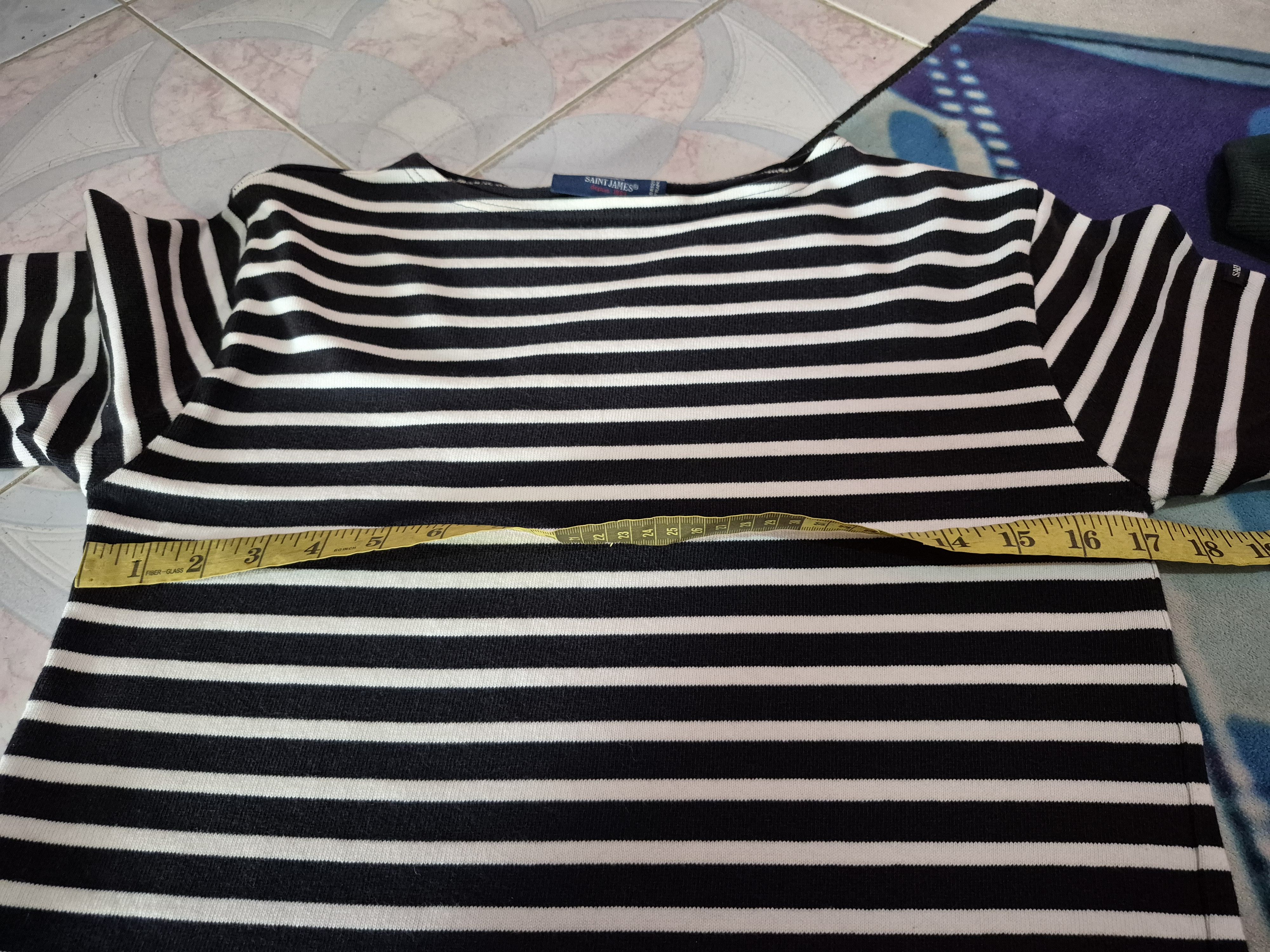 Saint James 🔥 Saint James Stripes Sailor Longsleeves Tee Size US XS / EU 42 / 0 - 9 Thumbnail