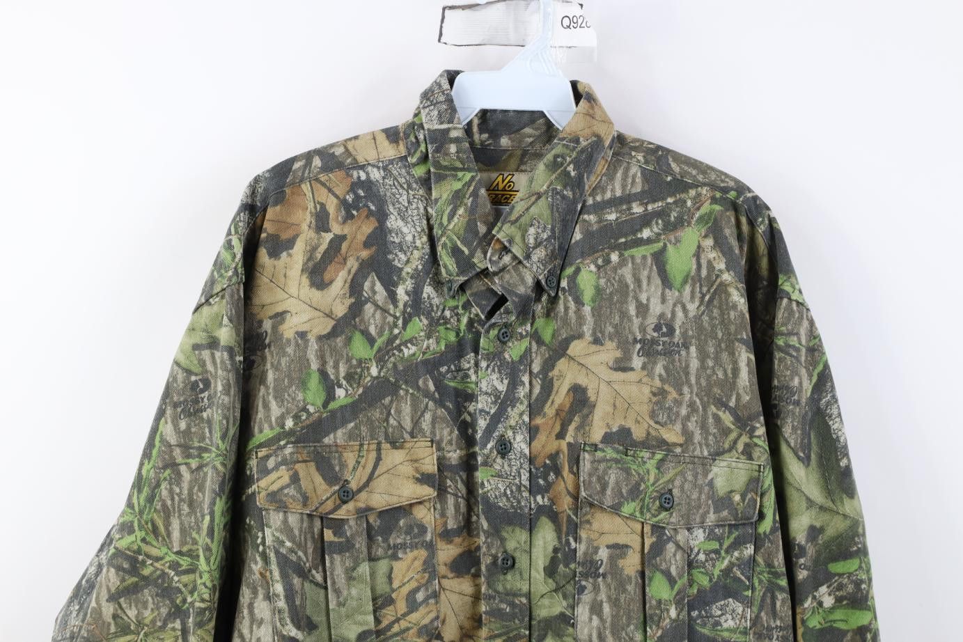 Vintage Vintage Streetwear Mossy Oak Camouflage Button Down Shirt Size US XL / EU 56 / 4 - 2 Thumbnail