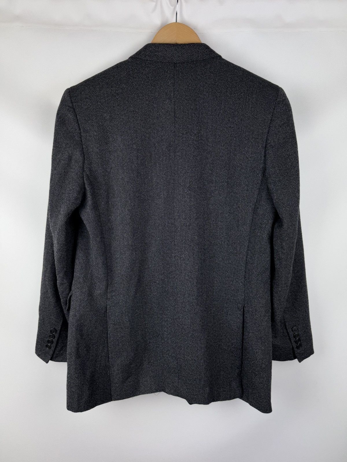 Canali Canali men’s herringbone wool tweed blazer jacket sportcoat Size 42R - 10 Thumbnail