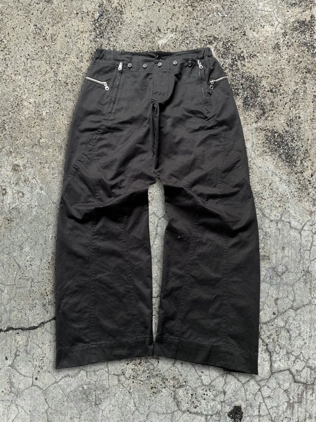 Yohji Yamamoto SS05 YOHJI YAMAMOTO Y’s MULTI ZIPPER BAGGY PANTS Size US 32 / EU 48 - 2 Thumbnail