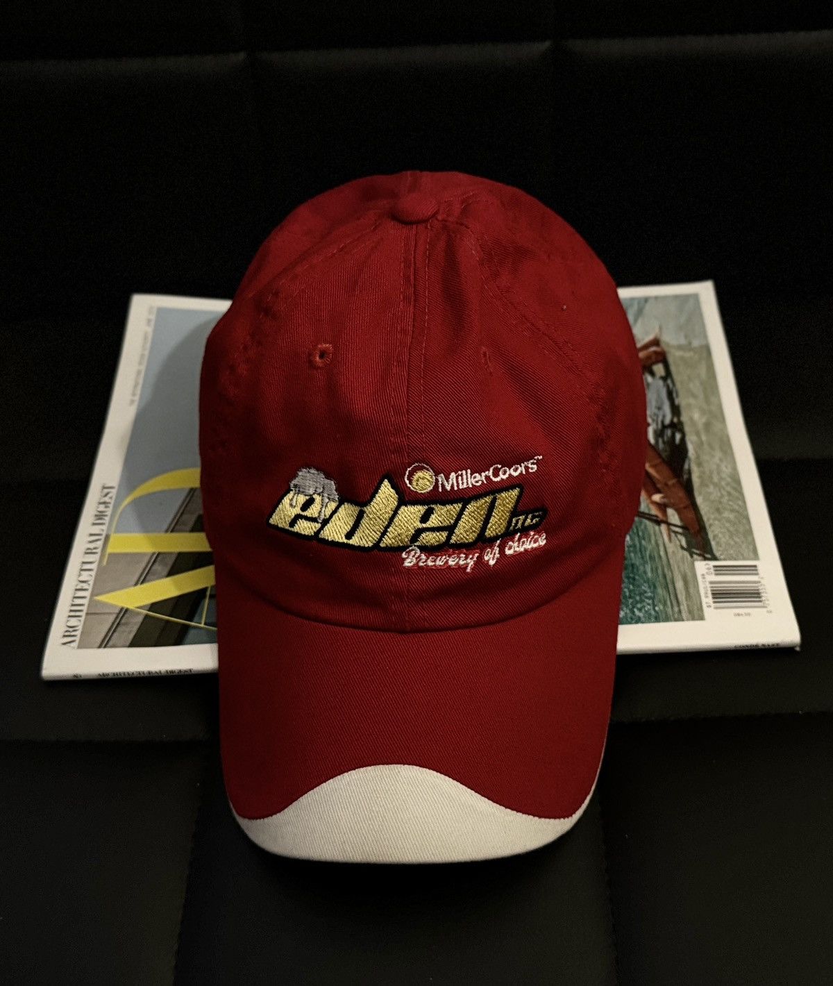 Port Authority Miller Coors Strap Back Cap! Size ONE SIZE - 2 Thumbnail