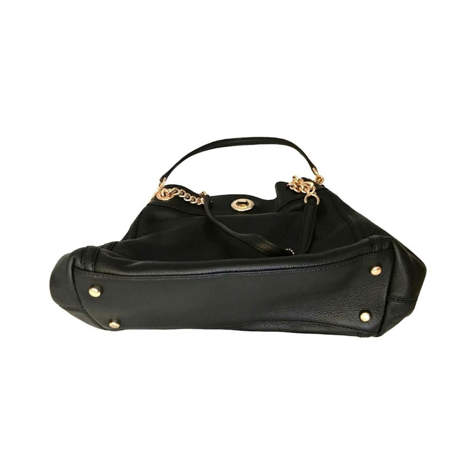 Coach NWOT Coach Turnlock Edie Pebble Leather Shoulder Bag 36855 Size ONE SIZE - 4 Thumbnail