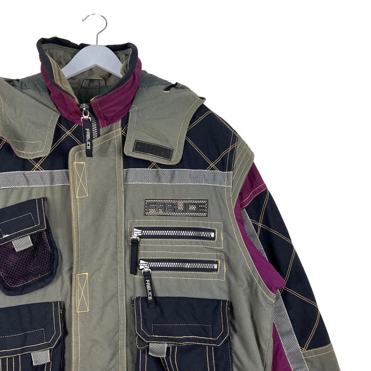 Japanese Brand 🔥 FABLICE THINSULATE UTILITY SURVIVAL SKI ASTRO JACKET Size US L / EU 52-54 / 3 - 7 Thumbnail