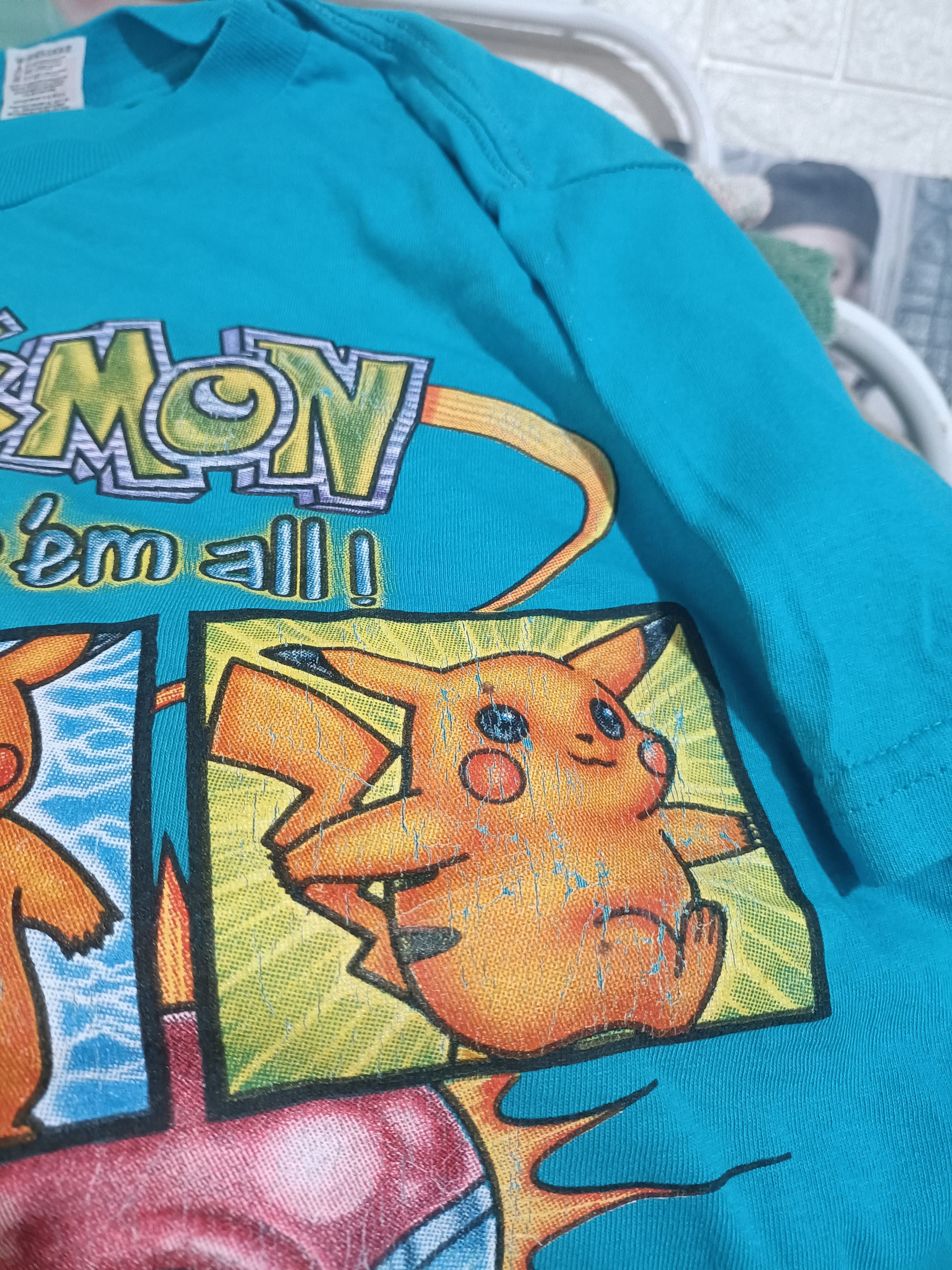 Pokemon Pokemon Pikachu Europe 90' Size US L / EU 52-54 / 3 - 3 Thumbnail