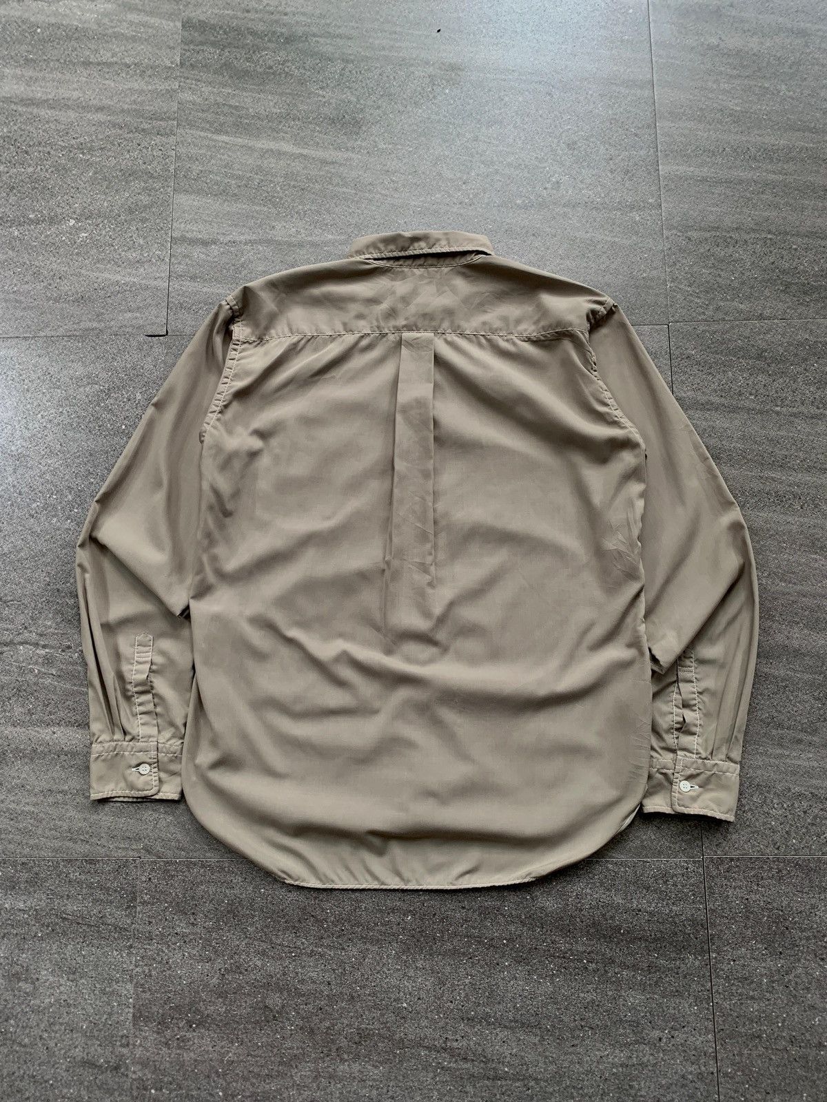 Comme des Garcons Homme Deux Nylon Contrast Stitching Shirts Size US M / EU 48-50 / 2 - 5 Thumbnail