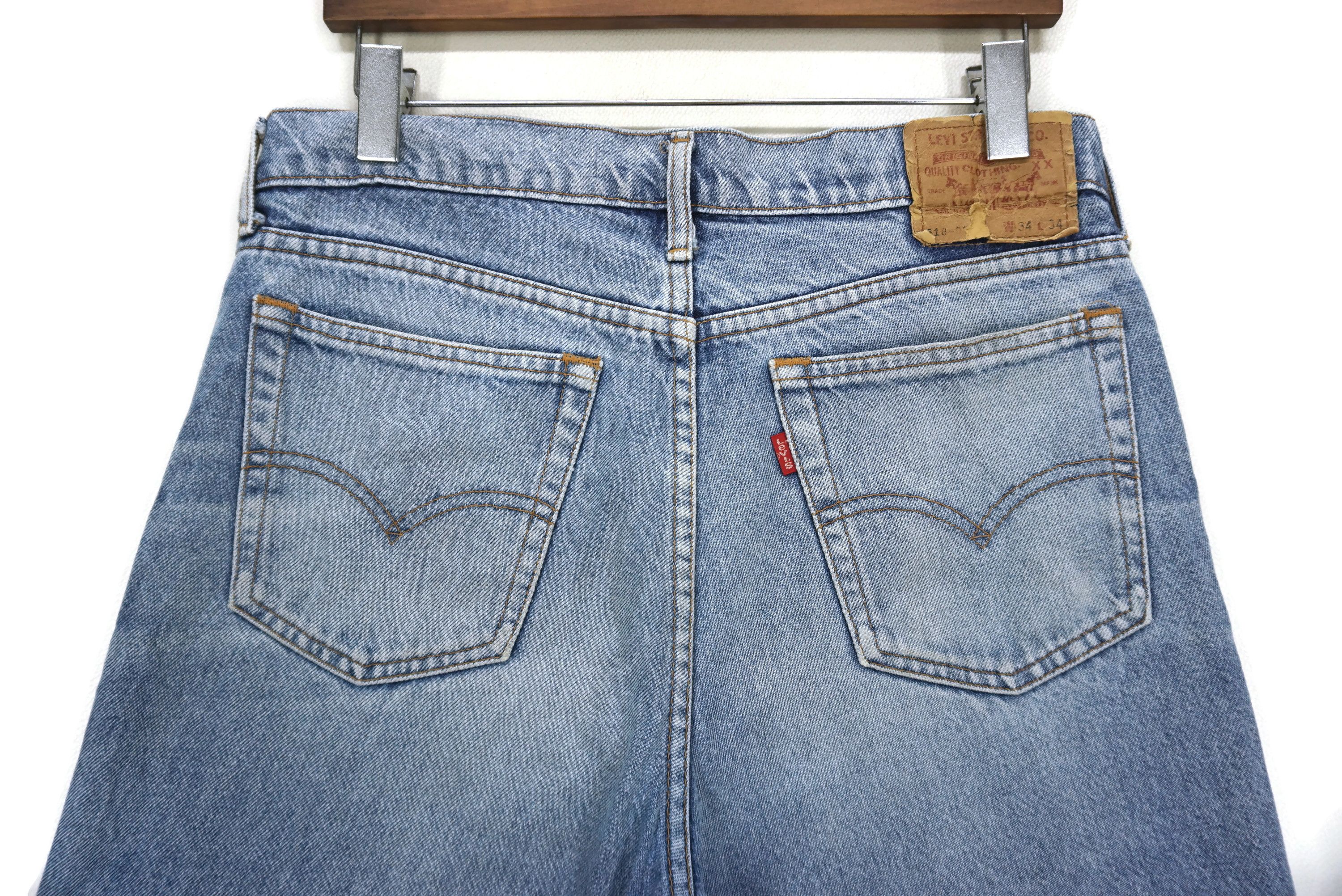 Levi's Vintage Levi's 518-03 Jeans Size W34xL28.5 Ankle Denim Japan Size US 34 / EU 50 - 7 Thumbnail