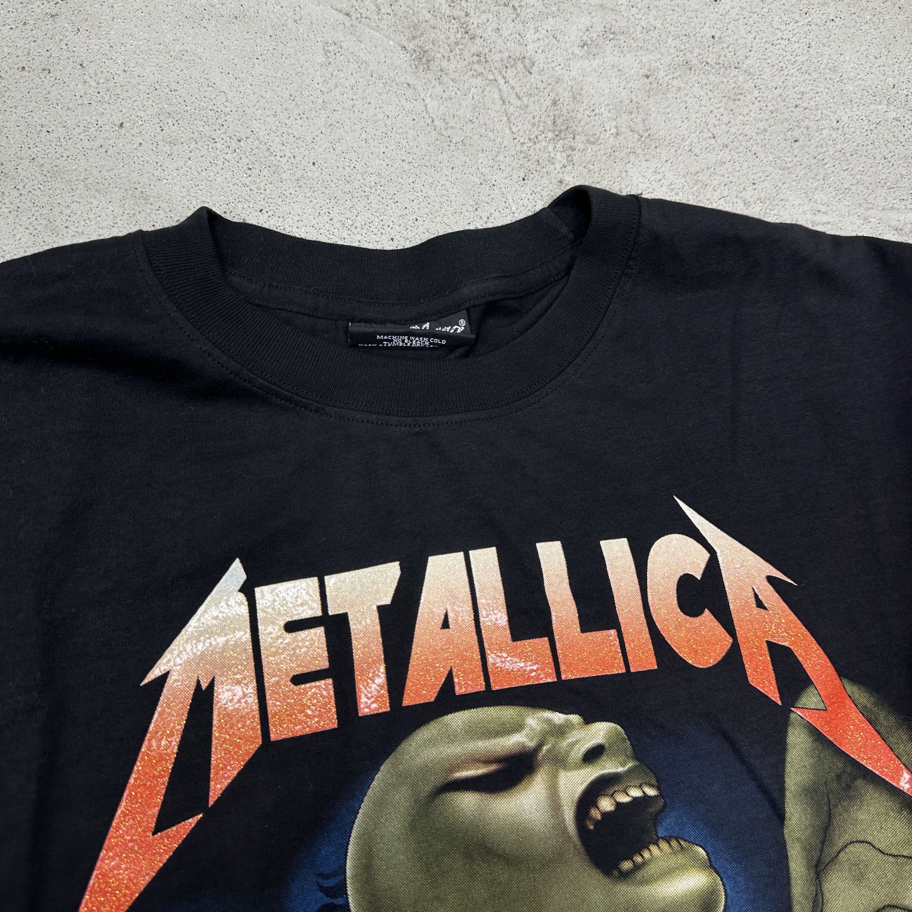 Metallica Vintage Heavy Metal Bandtee Metallica T-shirt Y2K Size US XL / EU 56 / 4 - 3 Thumbnail
