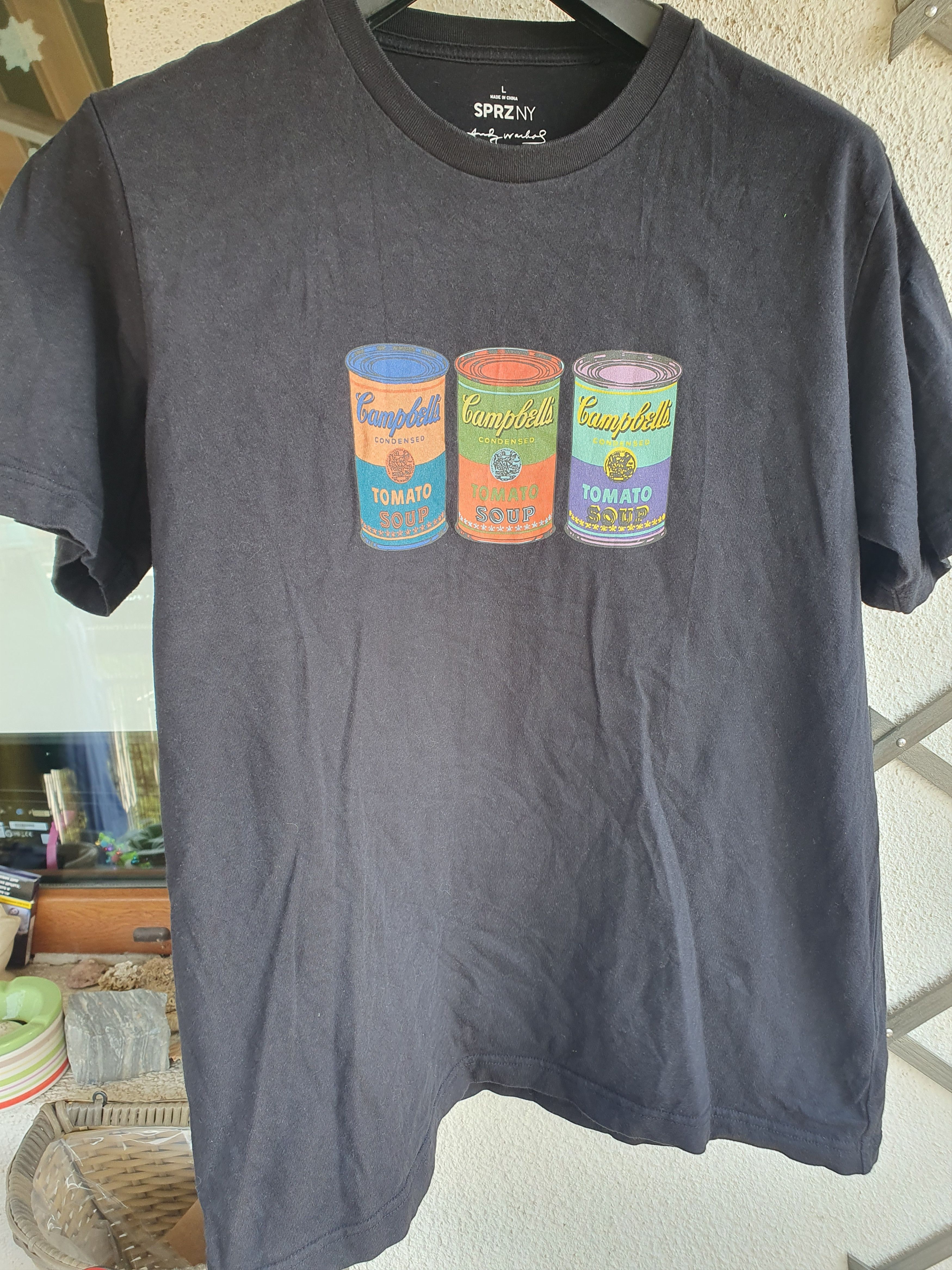 Andy Warhol × Uniqlo Uniqlo Sprz Ny x Andy Warhol Campbell Soup Pop Art t-shirt Size US L / EU 52-54 / 3 - 2 Thumbnail