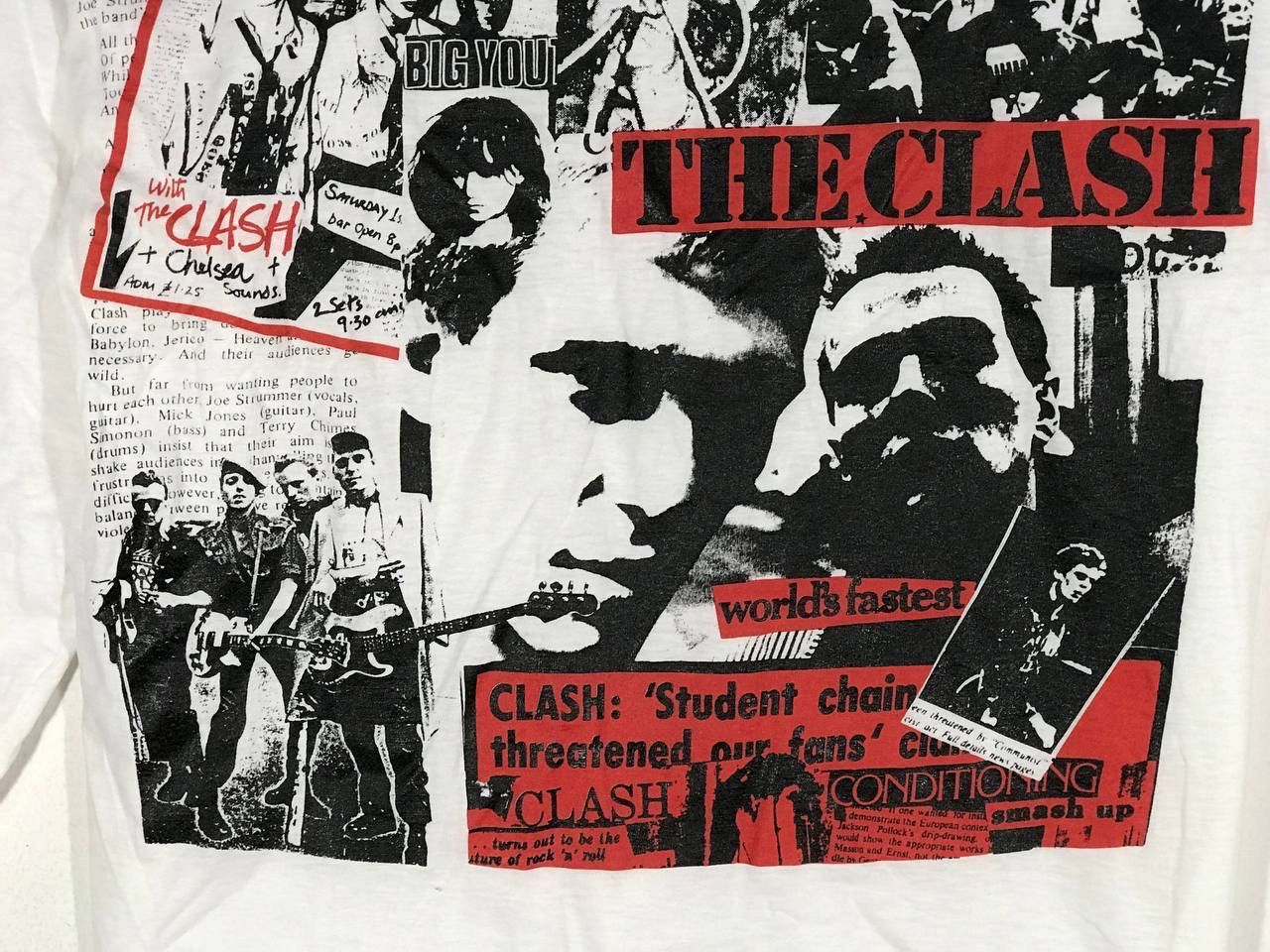 Band Tees × Vintage vintage the clash punk band london calling Size US L / EU 52-54 / 3 - 3 Thumbnail