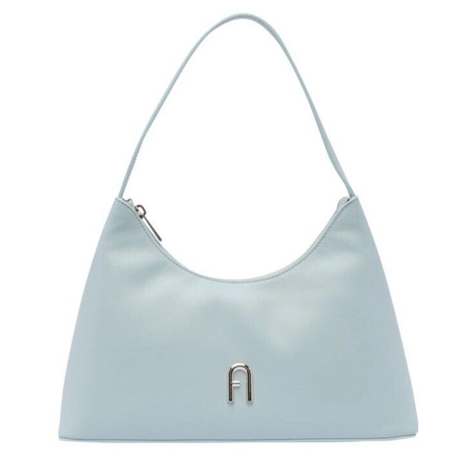 Furla Furla Handbag Diamonte Celestial Blue Purse Satchel Size ONE SIZE - 7 Thumbnail