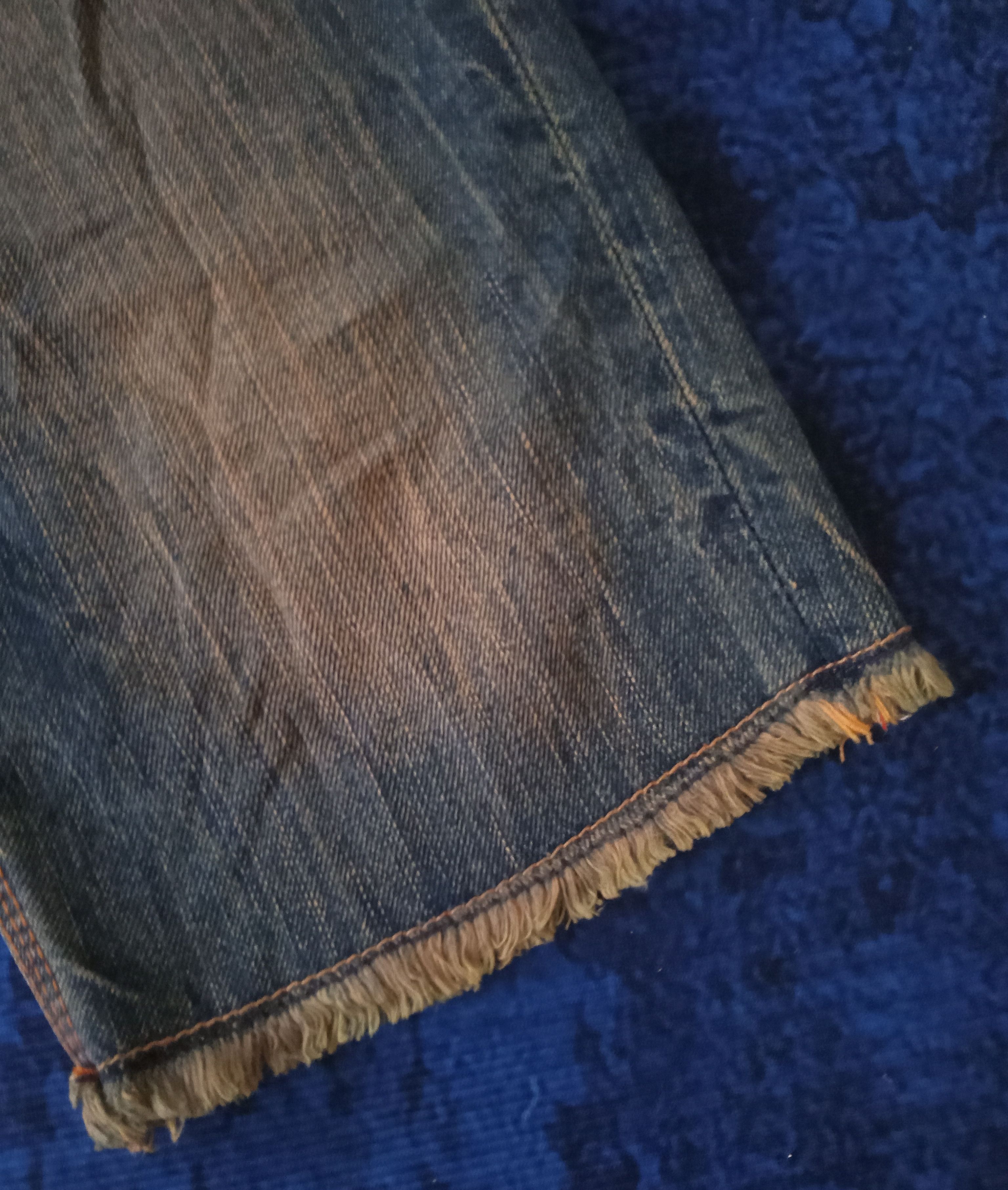 Japanese Brand Silver Moon Rusty Colour Design Shorts Jorts Jeans Size US 31 - 8 Thumbnail