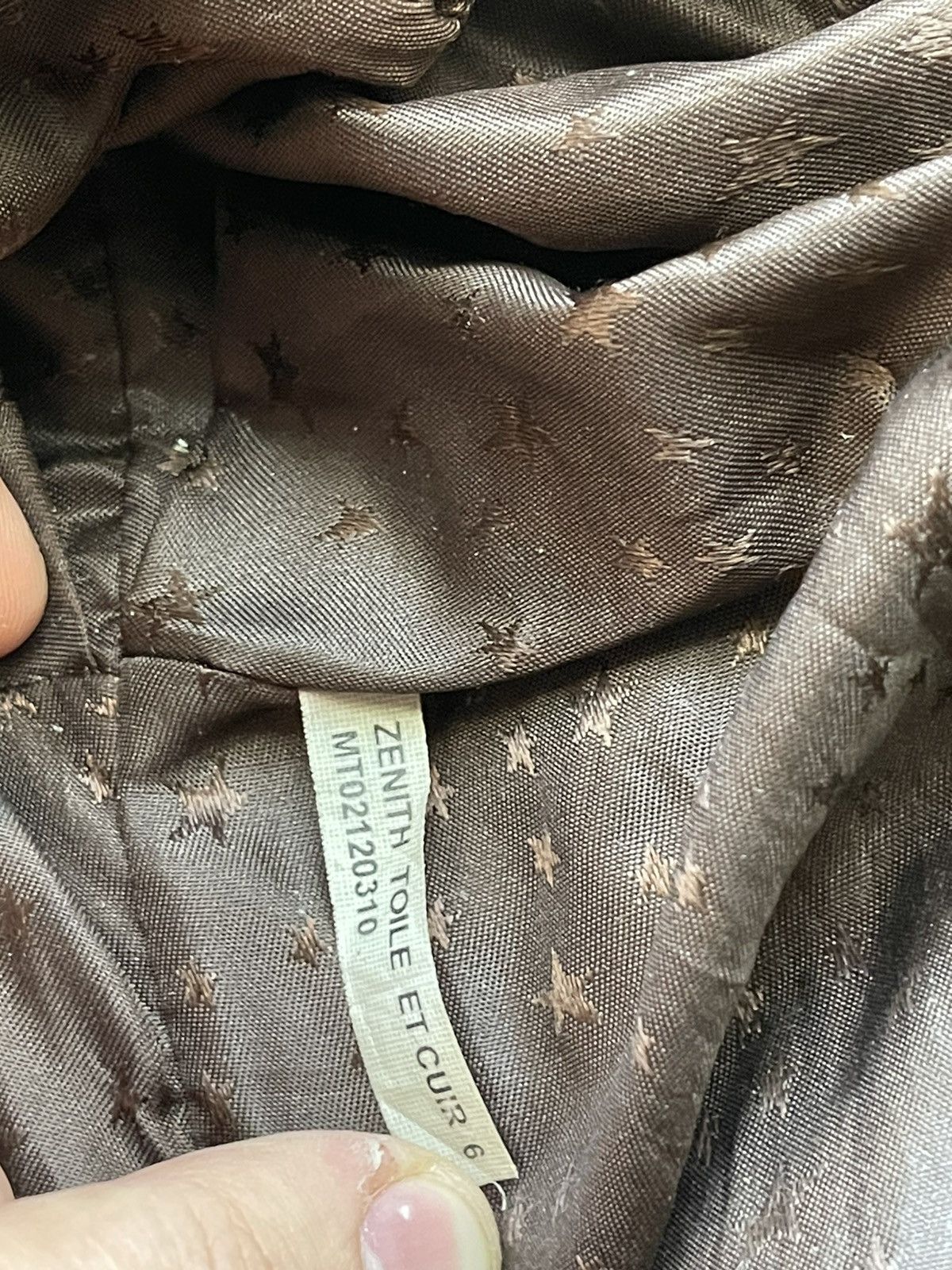Designer × Thierry Mugler × Vintage Vintage Thierry Mugler brown star nylon bag Size ONE SIZE - 22 Thumbnail