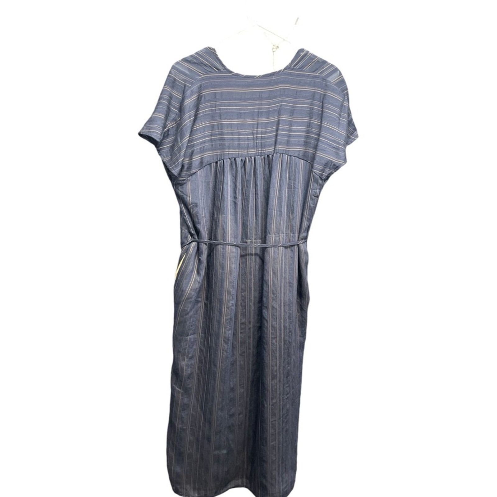 Vince *BNWT* Women’s Vince Navy Blue Blouse Size M / US 6-8 / IT 42-44 - 4 Thumbnail