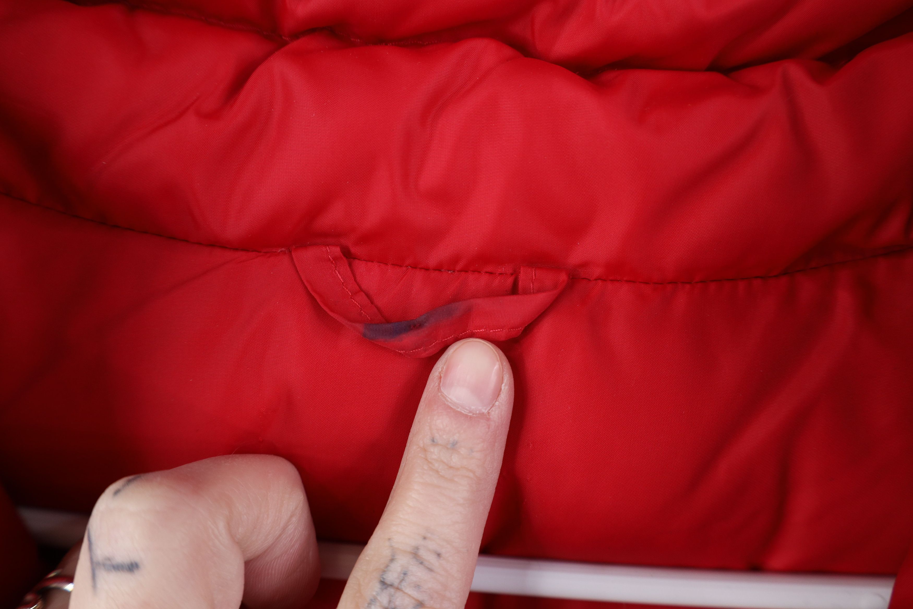 Lands' End Vintage Lands End Duck Down Insulated Puffer Vest Jacket Red Size US XXL / EU 58 / 5 - 7 Thumbnail