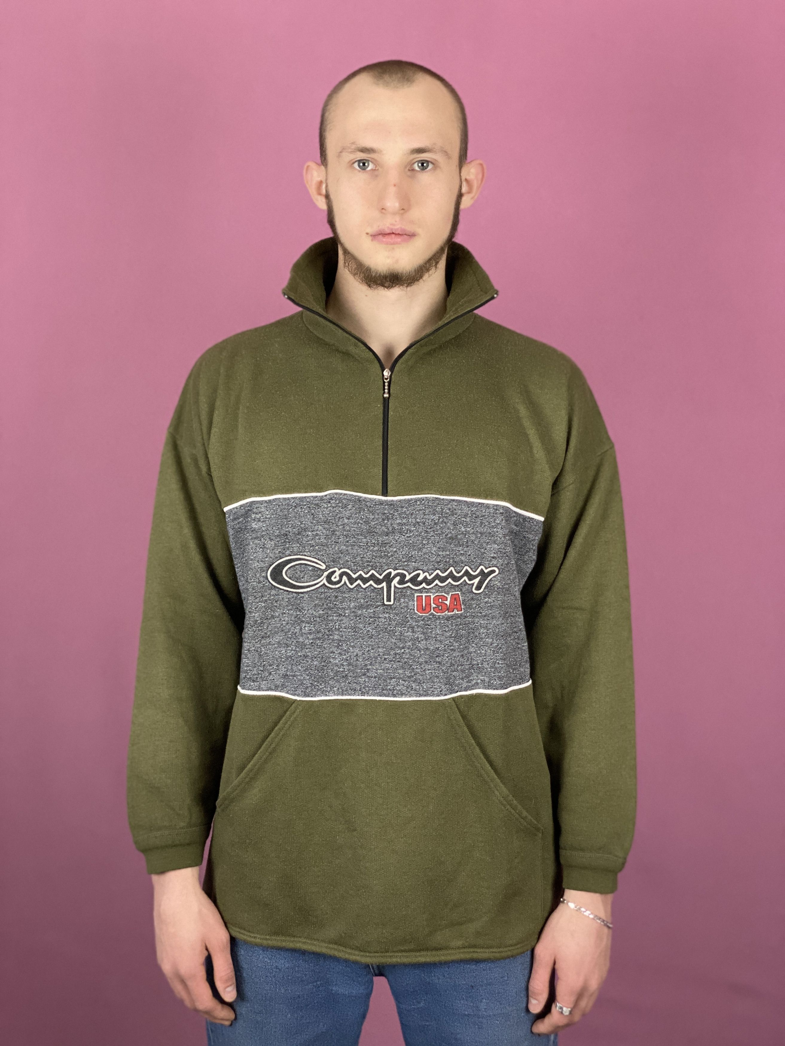 Champion × Vintage Champion Vintage Men's 1/4 Zip Sweatshirt - XL Size US XL / EU 56 / 4 - 1 Thumbnail