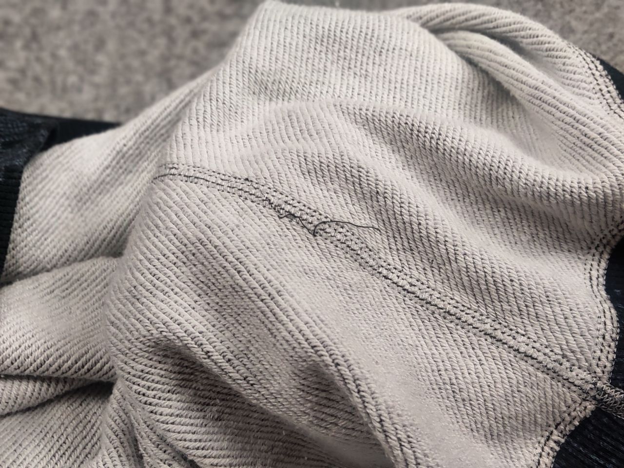 Rag & Bone Rag & Bone Design Dark Blue Pattern Oversized Sweatshirt Size L / US 10 / IT 46 - 12 Thumbnail