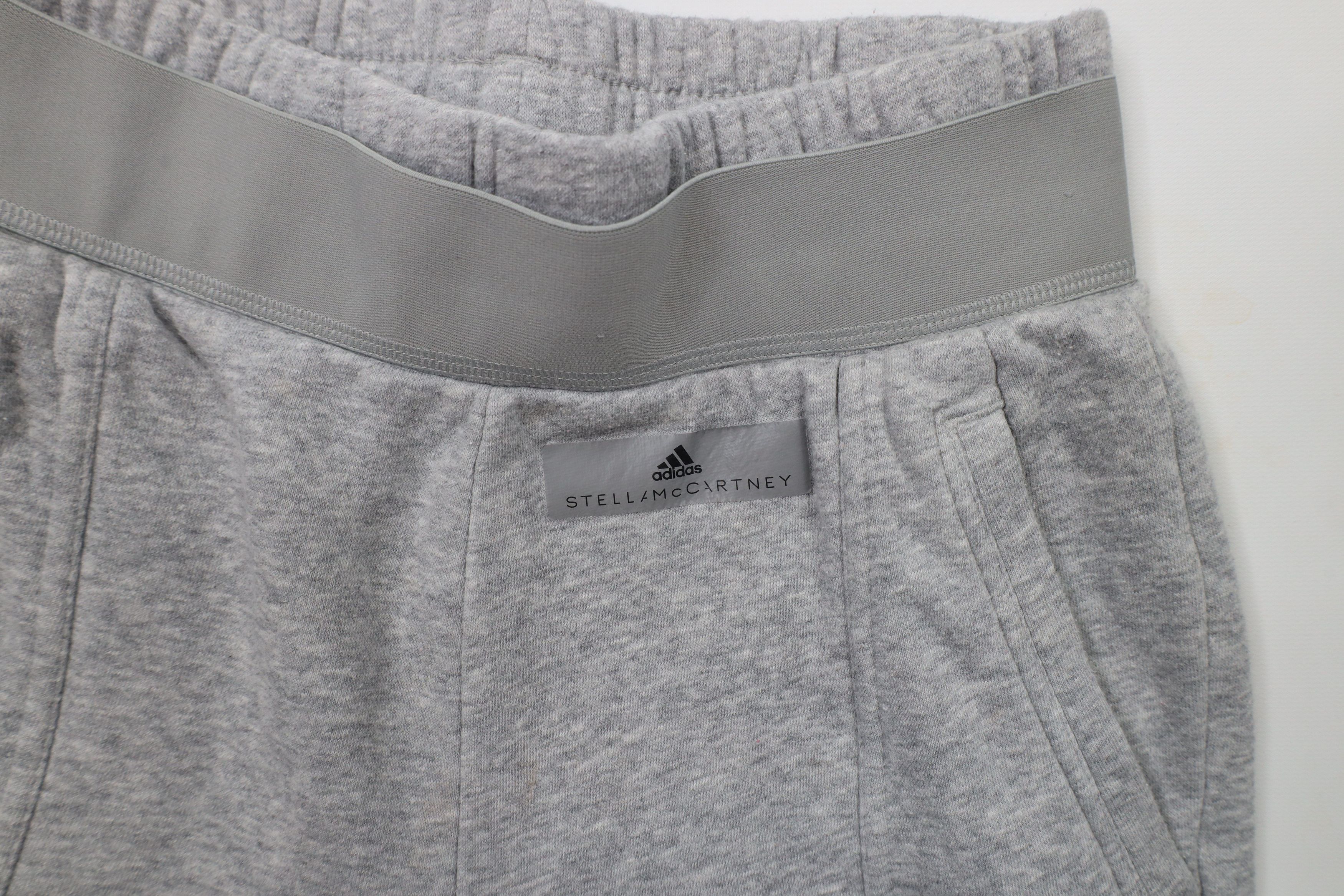 Adidas × Vintage Adidas Stella McCartney Heavy Cuffed Sweatpants Joggers Gray Size 25" / US 0 / IT 36 - 5 Thumbnail