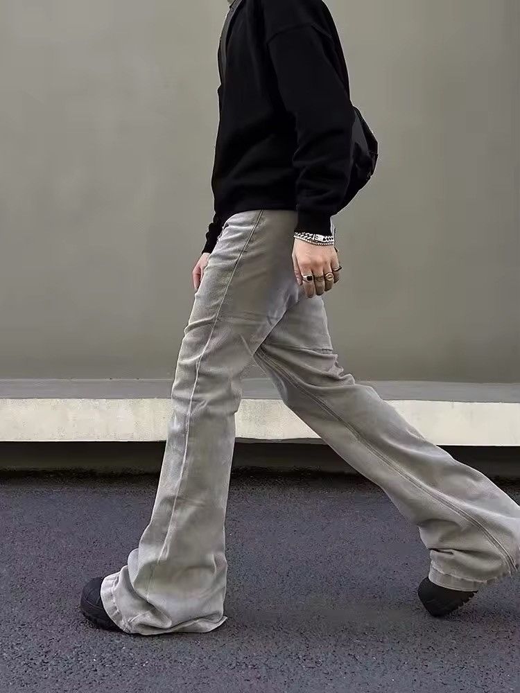 Japanese Brand × Vintage Y2K Fashion Baggy Stacked Flare Jeans Pants Size US 32 / EU 48 - 8 Thumbnail