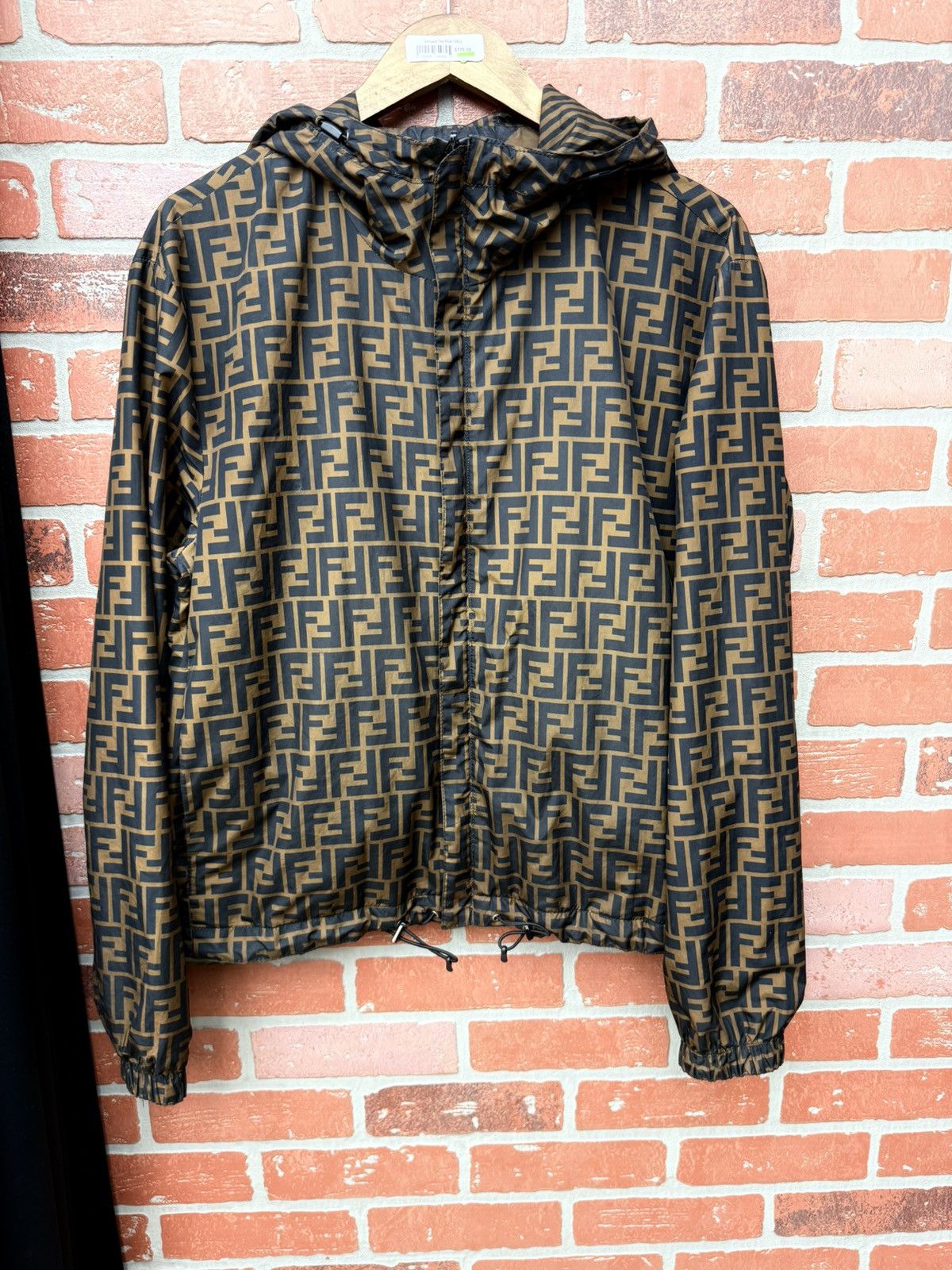 Fendi Fendi Zucca Monogram Reversible Windbreaker Jacke Size US S / EU 44-46 / 1 - 4 Thumbnail